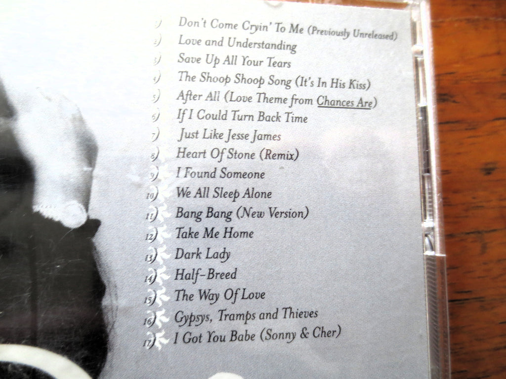 CHER, GREATEST Hits, CHER Songs, 1990 Compact Disc, Vintage Cd