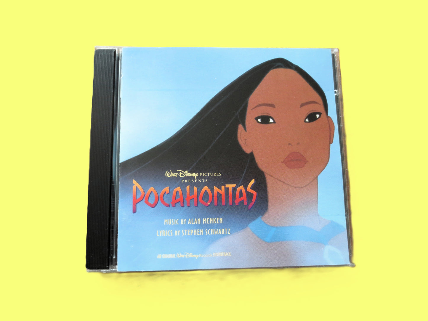 POCAHONTAS, Movie SOUNDTRACK, DISNEY Music, 1995 Compact Disc, Vintage Cd