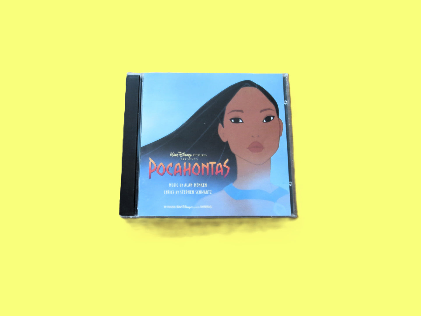 POCAHONTAS, Movie SOUNDTRACK, DISNEY Music, 1995 Compact Disc, Vintage Cd