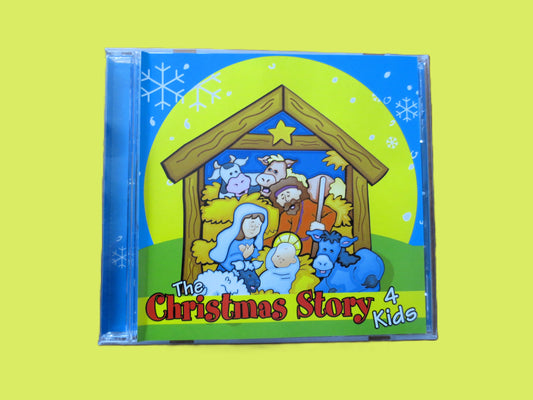 The CHRISTMAS STORY 4 Kids, Children's Christmas Music, 2005 Compact Disc, Vintage Cd