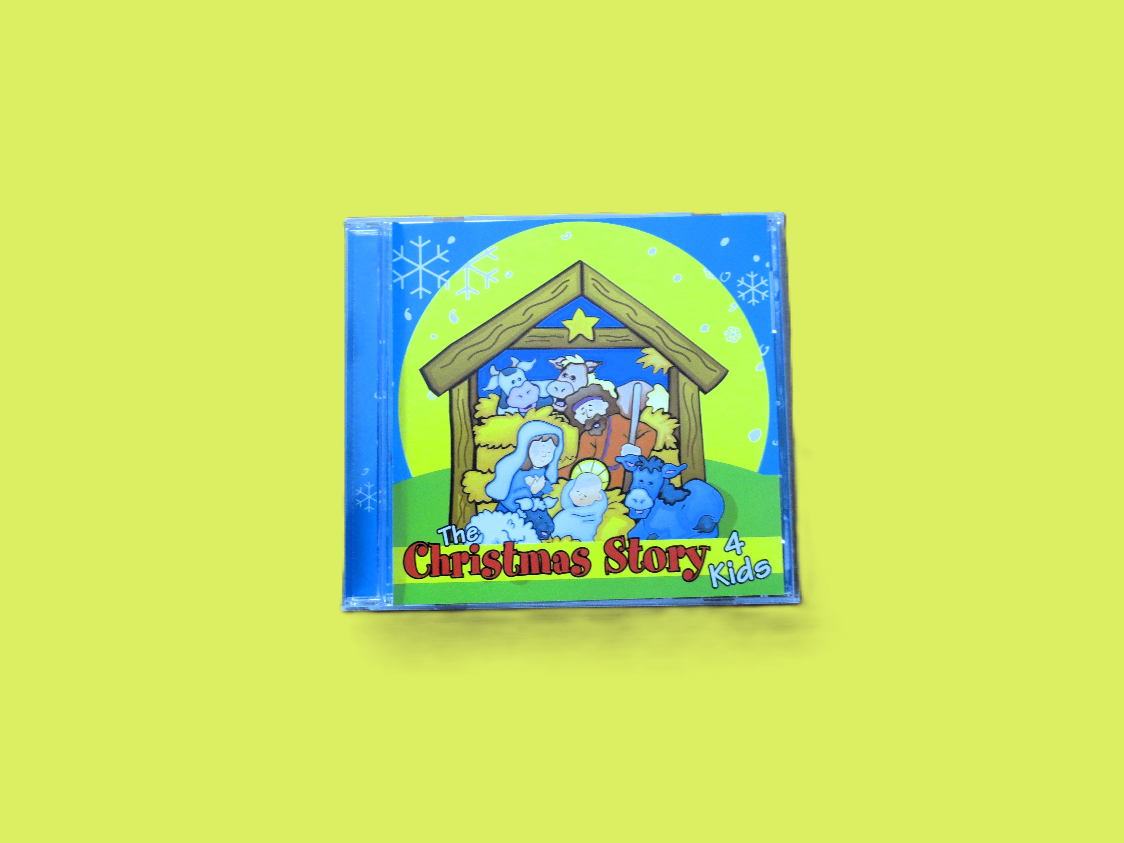 The CHRISTMAS STORY 4 Kids, Children's Christmas Music, 2005 Compact Disc, Vintage Cd