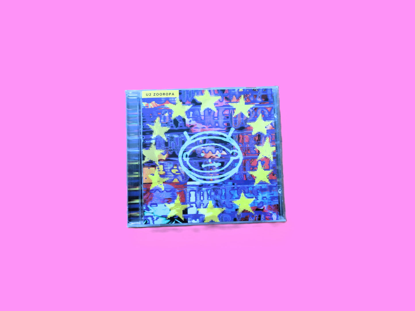 U2, ZOOROPA, Rock Album, 1993 Compact Disc, Vintage Cd