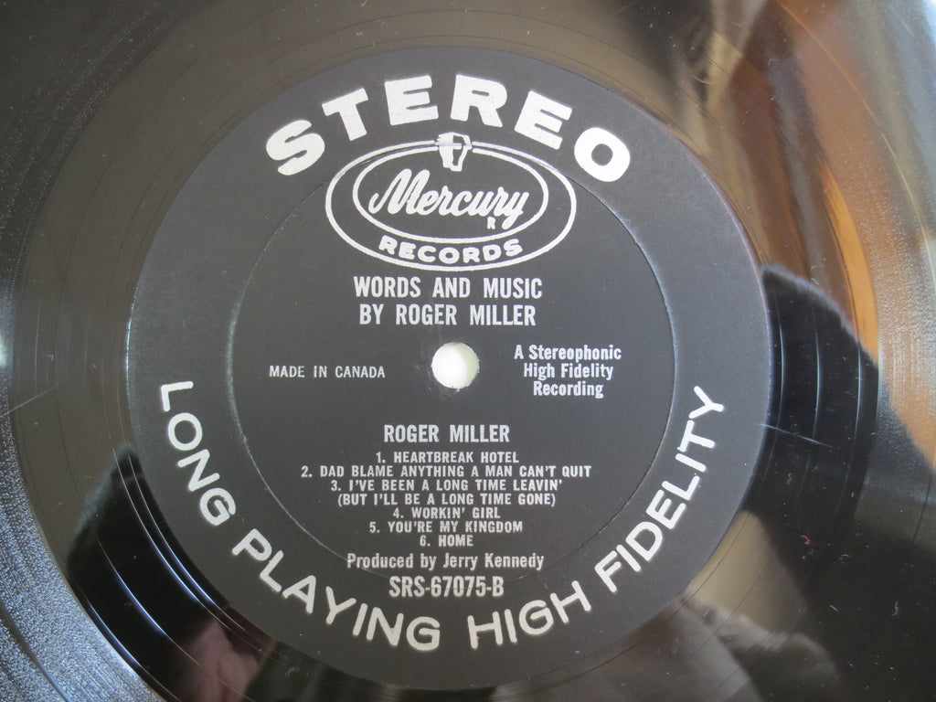 Roger Miller – Words and Music (1966) Vinyl LP