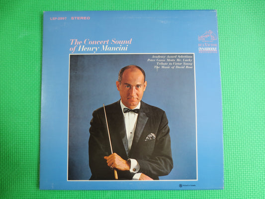 HENRY MANCINI, The CONCERT Sound, Henry Mancini Record, Vintage Vinyl, Record Vinyl, Henry Mancini Albums, Vintage Records, 1964 Records