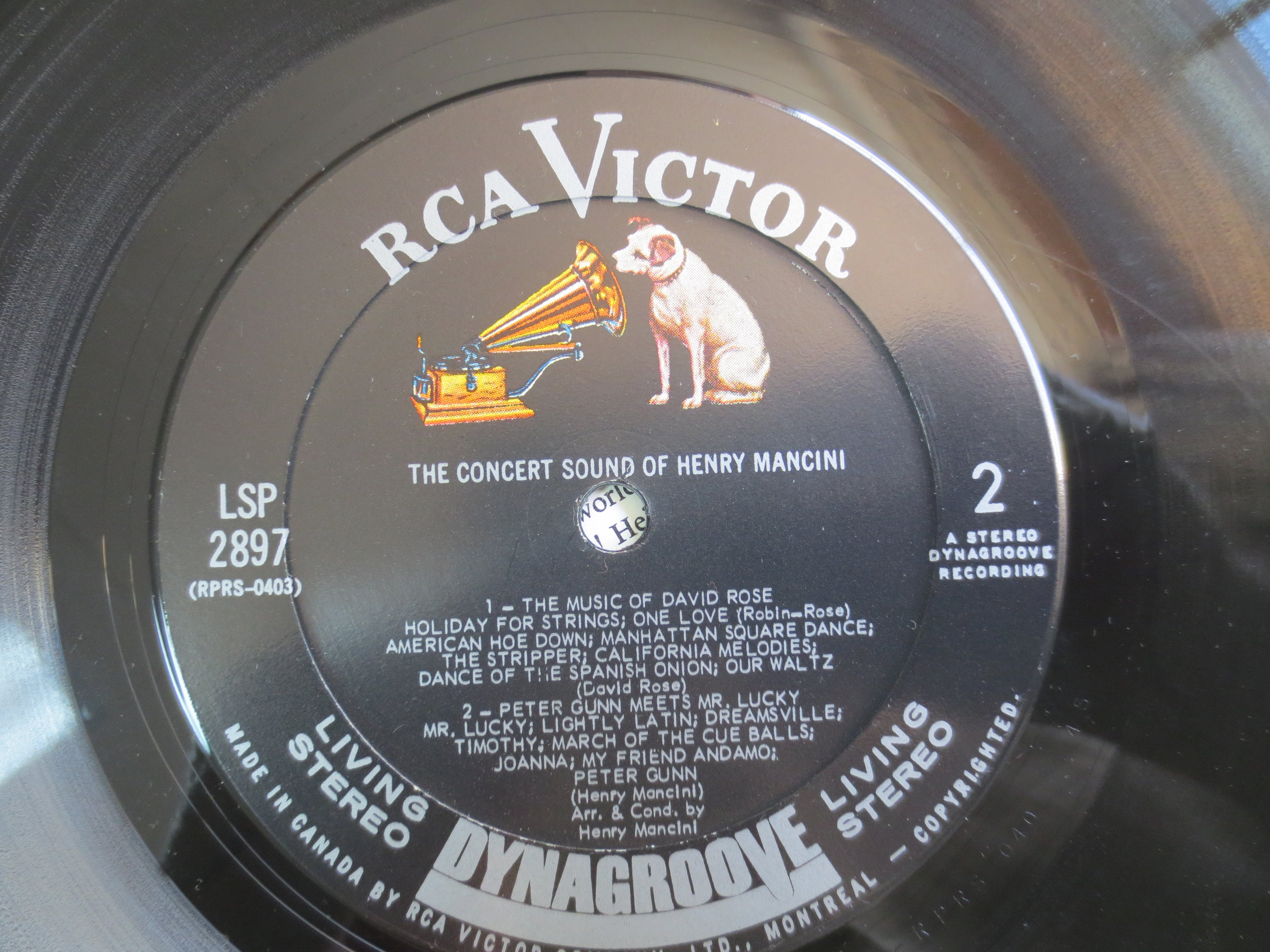Henry Mancini – The Concert Sound of Henry Mancini (1964) Vinyl LP