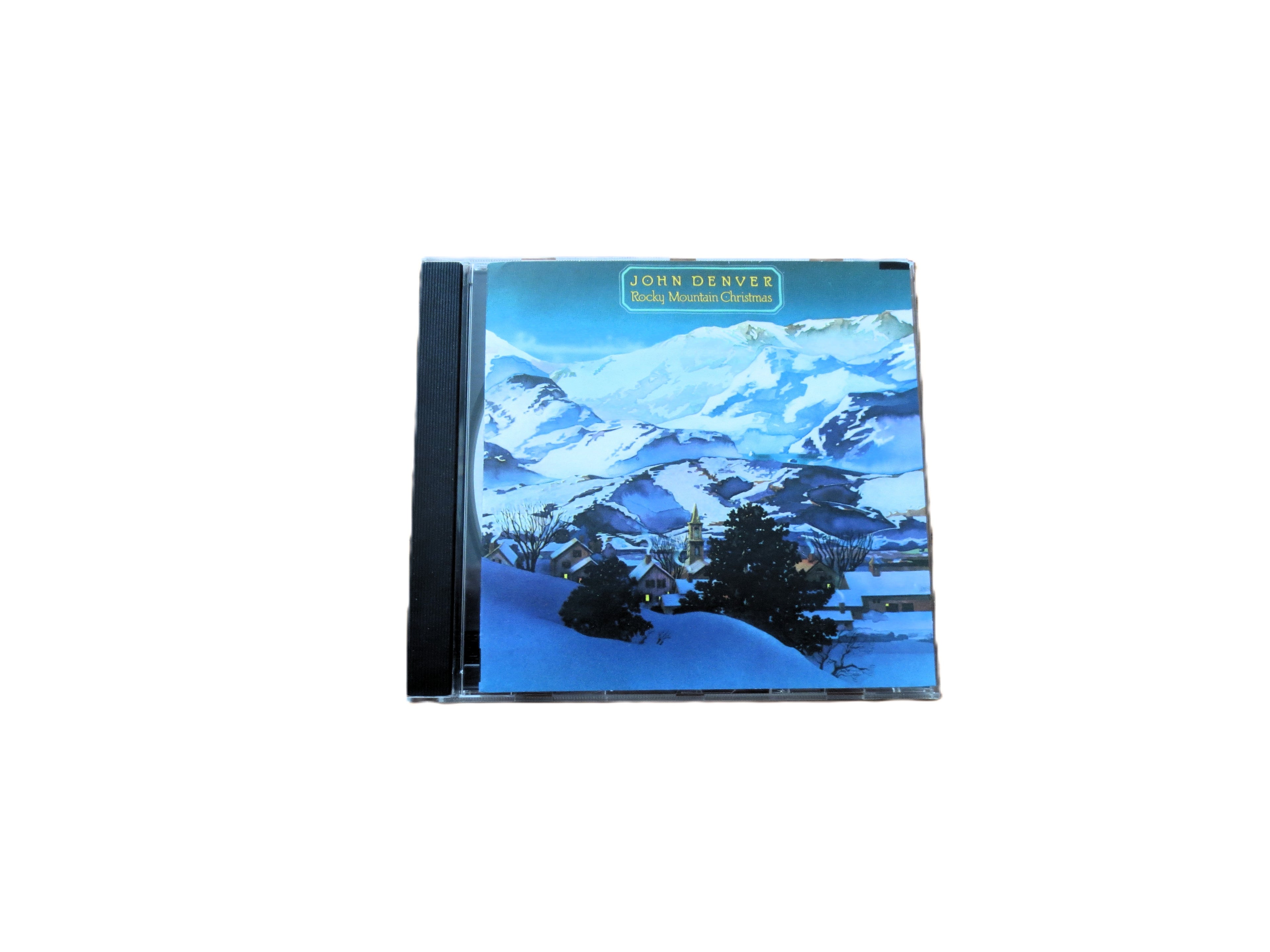 JOHN DENVER, ROCKY Mountain Christmas, 1989 Compact Disc, Vintage Cd
