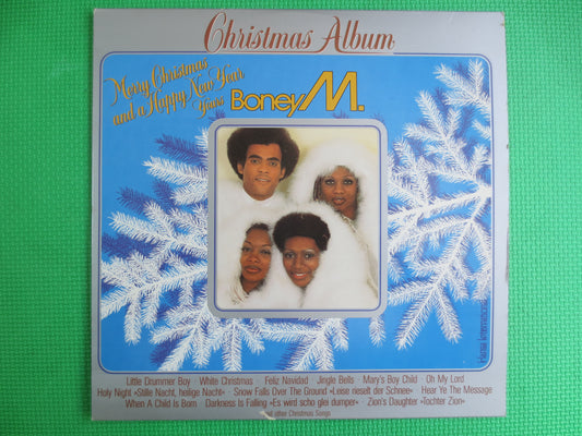 BONEY M Records, CHRISTMAS ALBUM, Boney M Albums, Boney M Vinyl, Boney M Lp, Vintage Vinyl, Vinyl Records, Lp, Vintage Records, 1981 Records