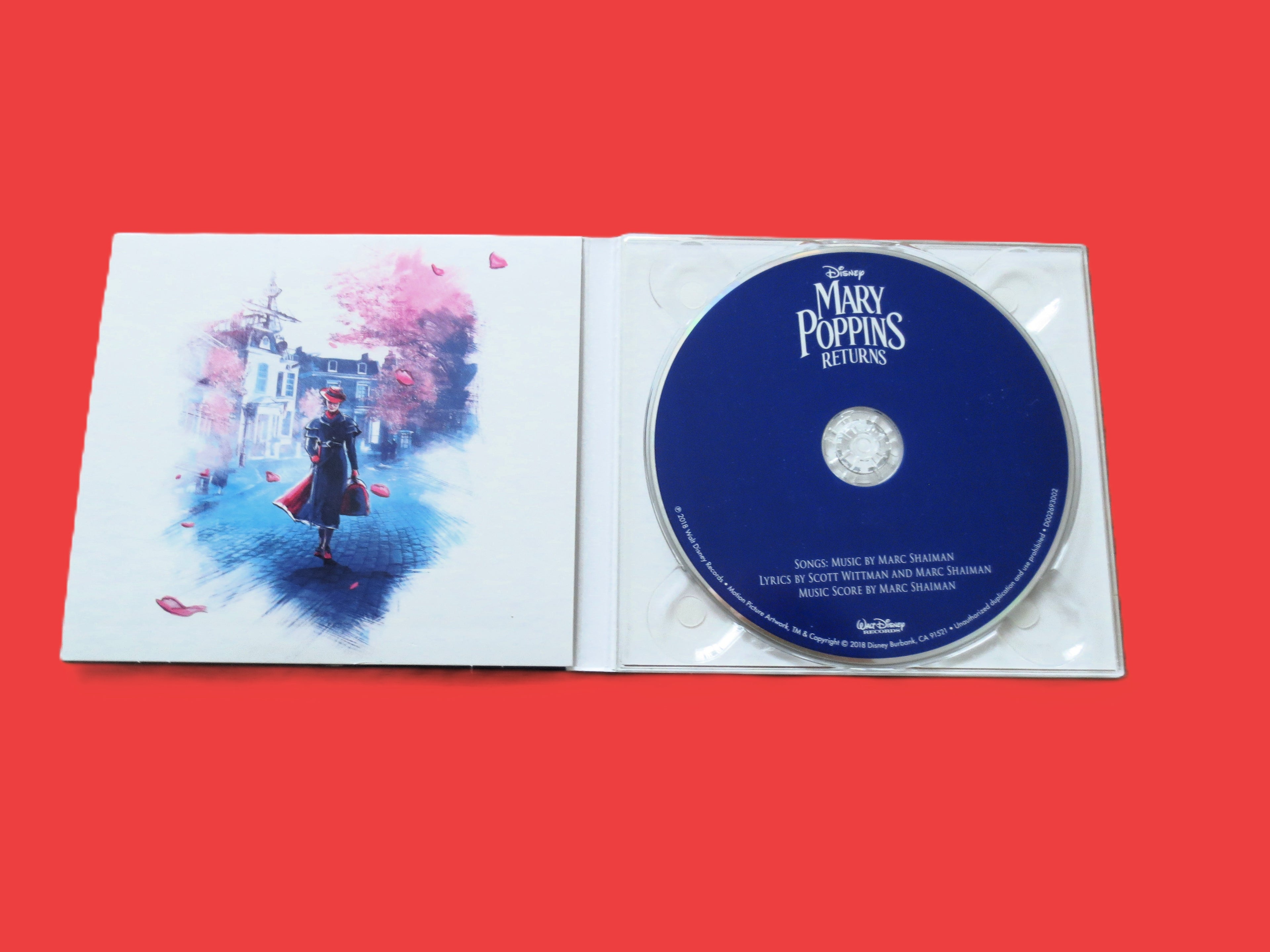 MARY POPPINS Returns, Vintage Disney Cd, 2018 Compact Disc, Kids Music Cd