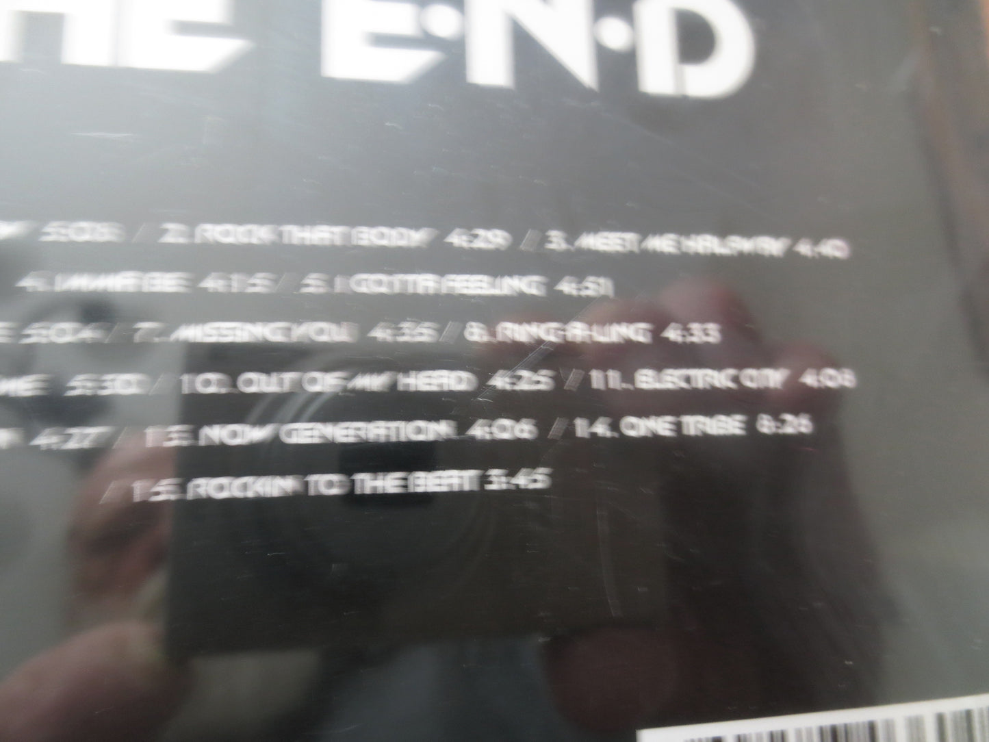 The BLACK EYED PEAS, The E N D, Vintage Compact Disc, Vintage Cd