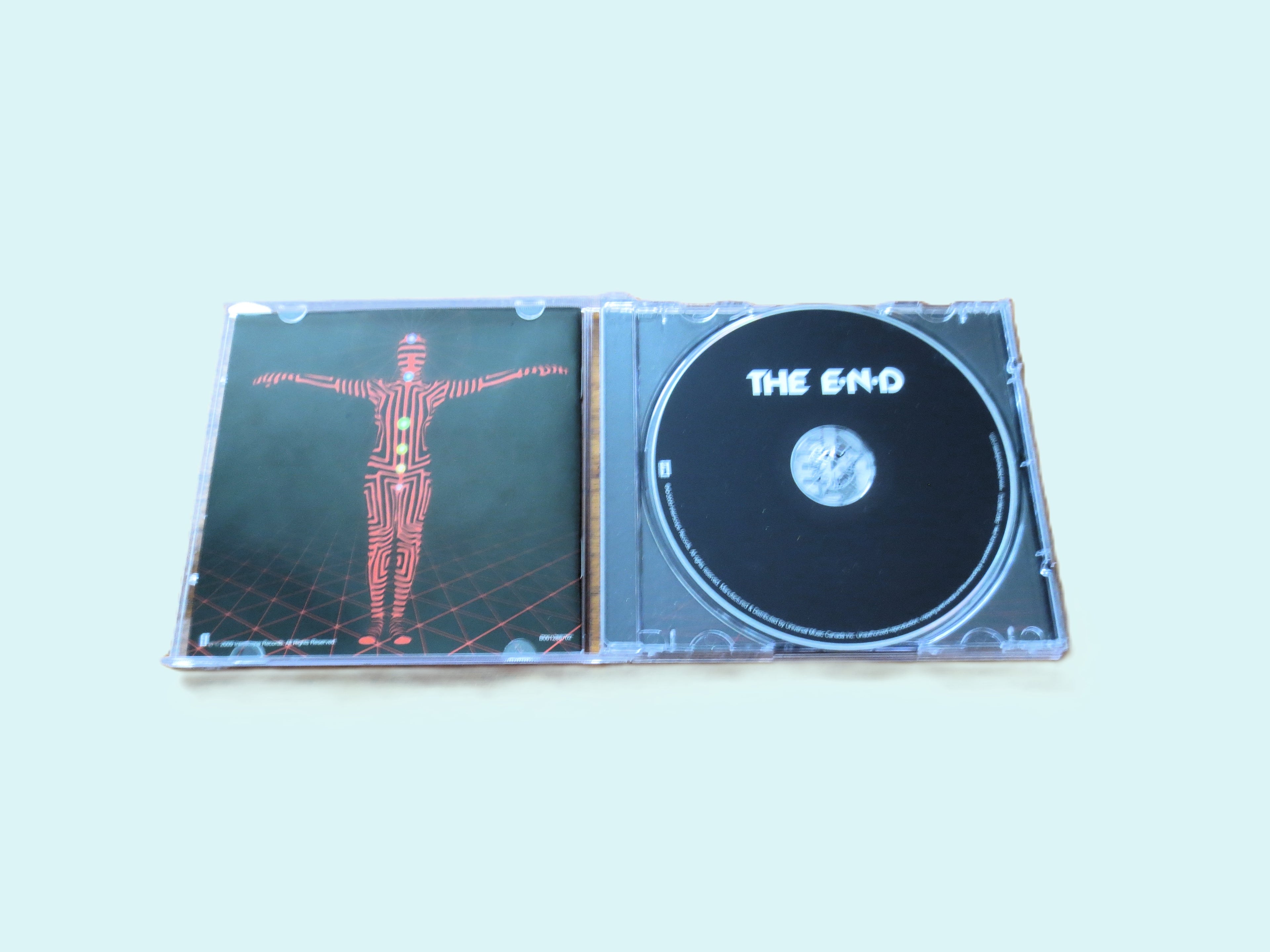 The BLACK EYED PEAS, The E N D, Vintage Compact Disc, Vintage Cd