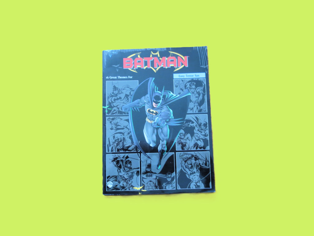 Batman – 16 Great Themes for Easy Tenor Sax Sheet Music Book (1997)