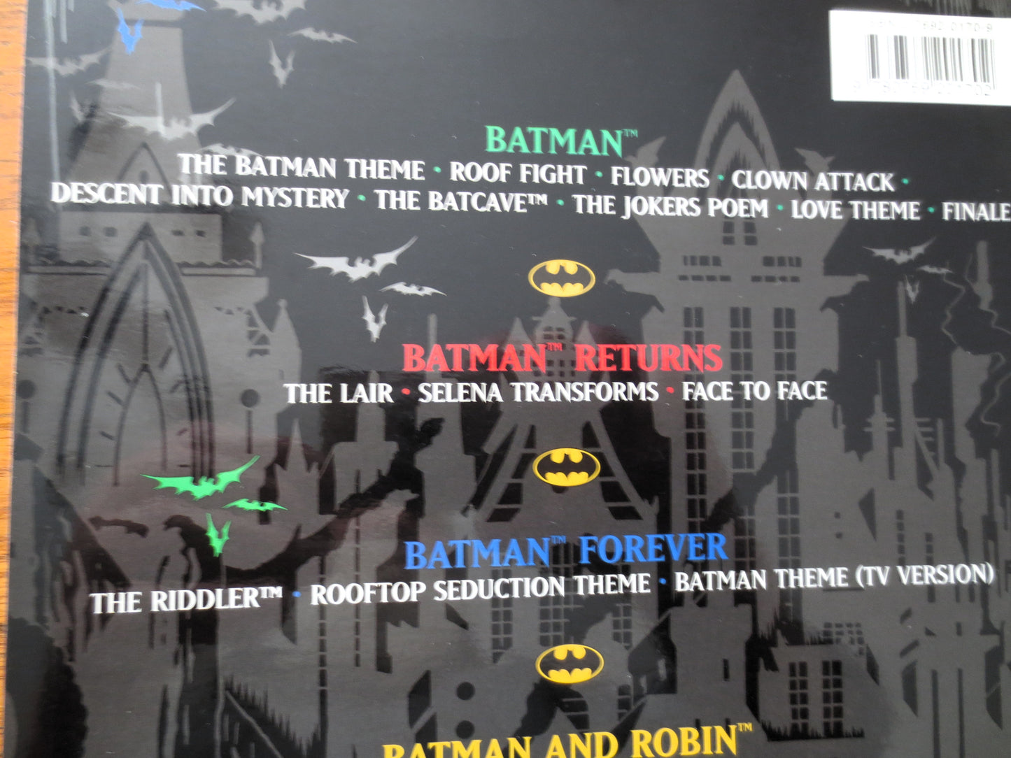 BATMAN, Sheet Music Book, Easy TENOR SAX, 1997 Songbook