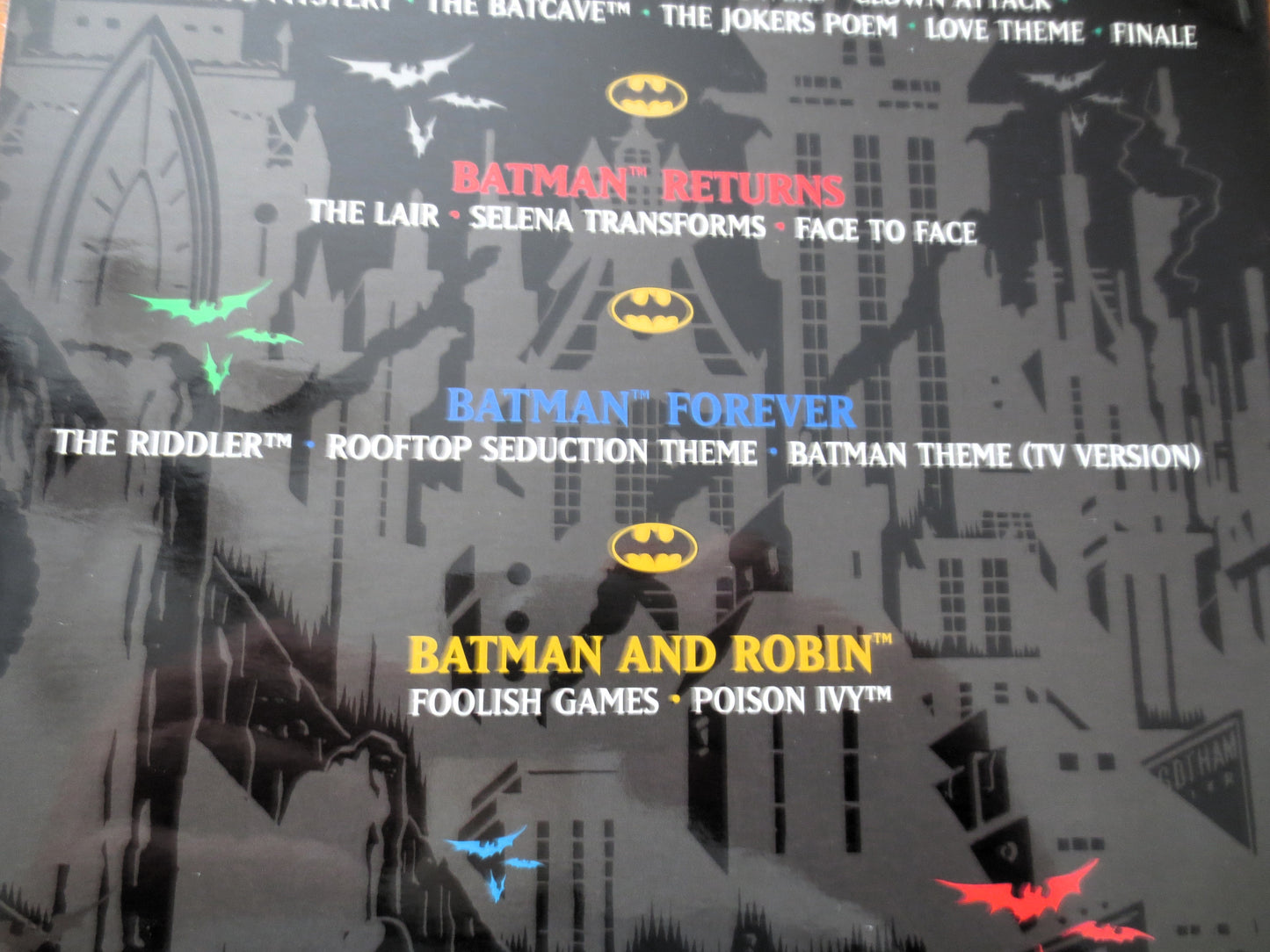 BATMAN, Sheet Music Book, Easy TENOR SAX, 1997 Songbook