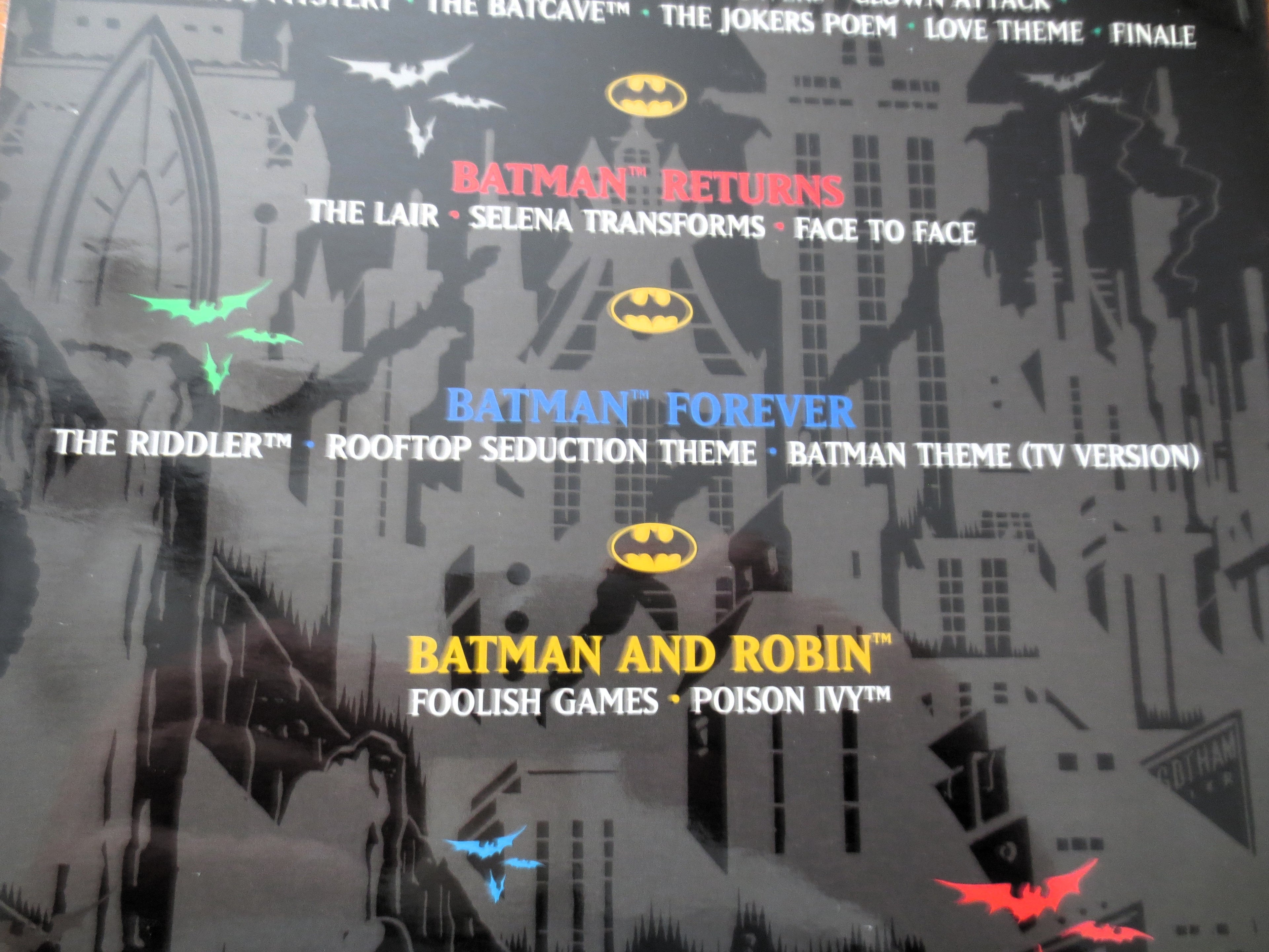 Batman – 16 Great Themes for Easy Tenor Sax Sheet Music Book (1997)