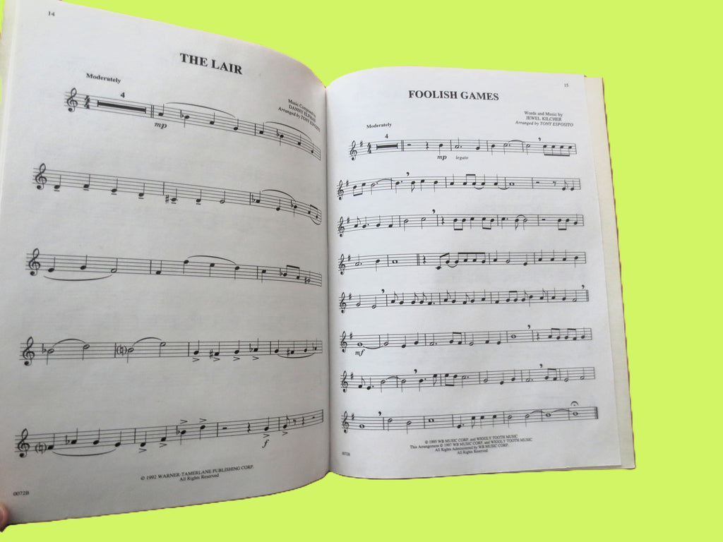 Batman – 16 Great Themes for Easy Tenor Sax Sheet Music Book (1997)