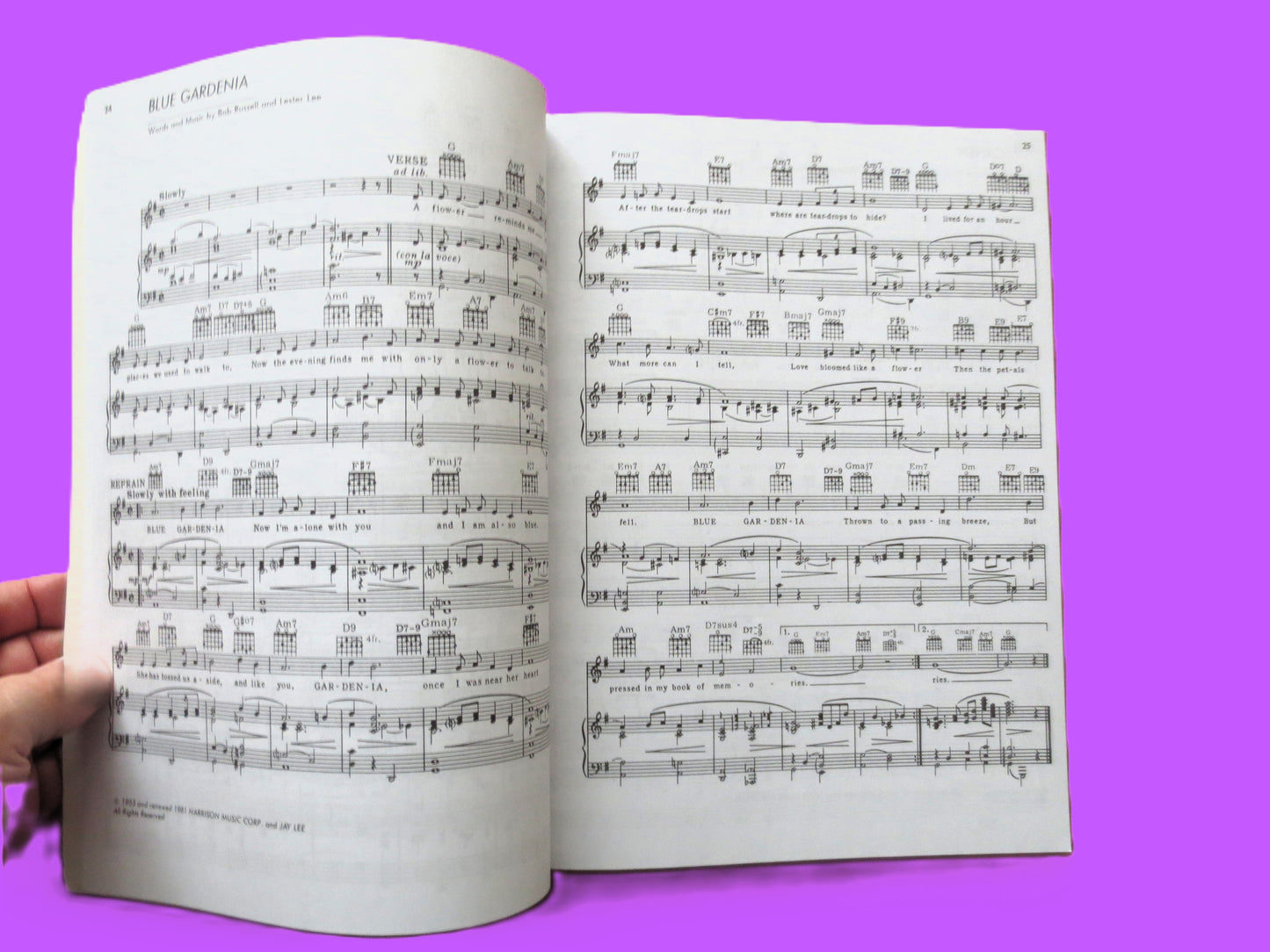 NAT KING COLE, Sheet Music Book, Piano and Vocal, 1975 Songbook