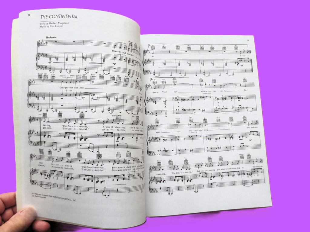 Nat King Cole – All-Time Greatest Hits Sheet Music Book (1975)