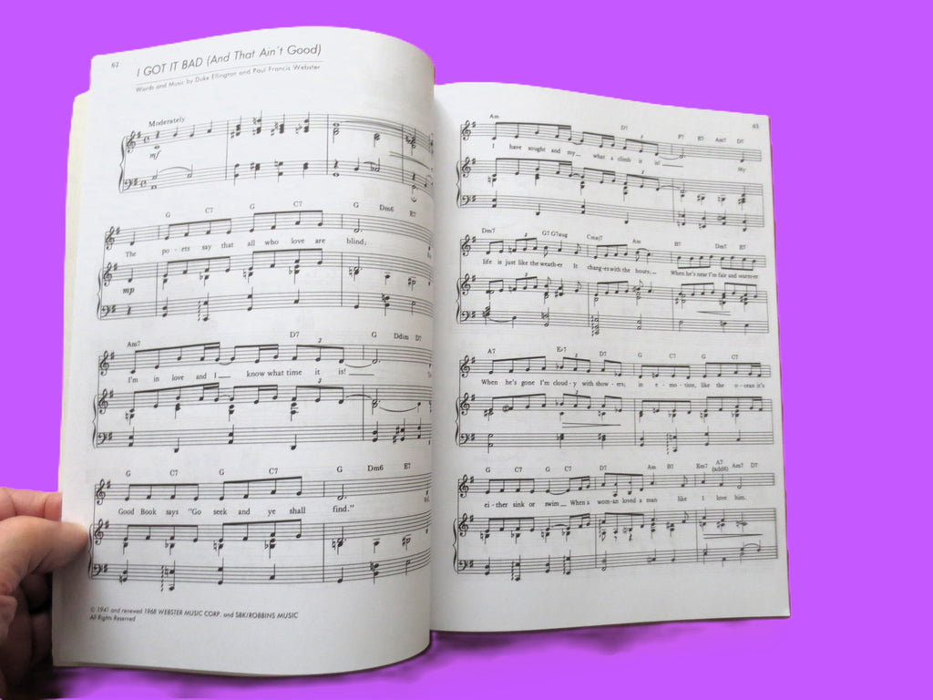 Nat King Cole – All-Time Greatest Hits Sheet Music Book (1975)