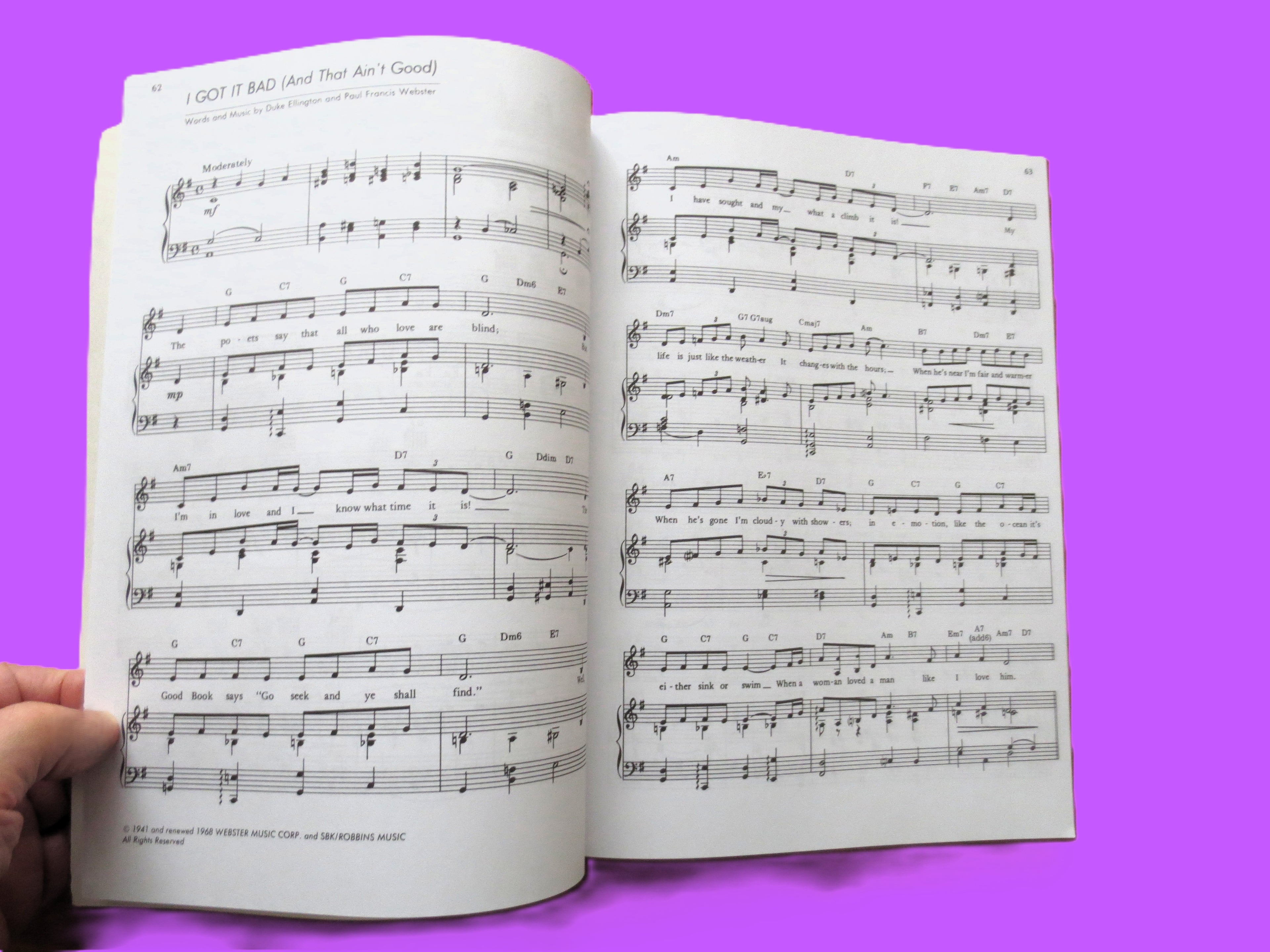 Nat King Cole – All-Time Greatest Hits Sheet Music Book (1975)