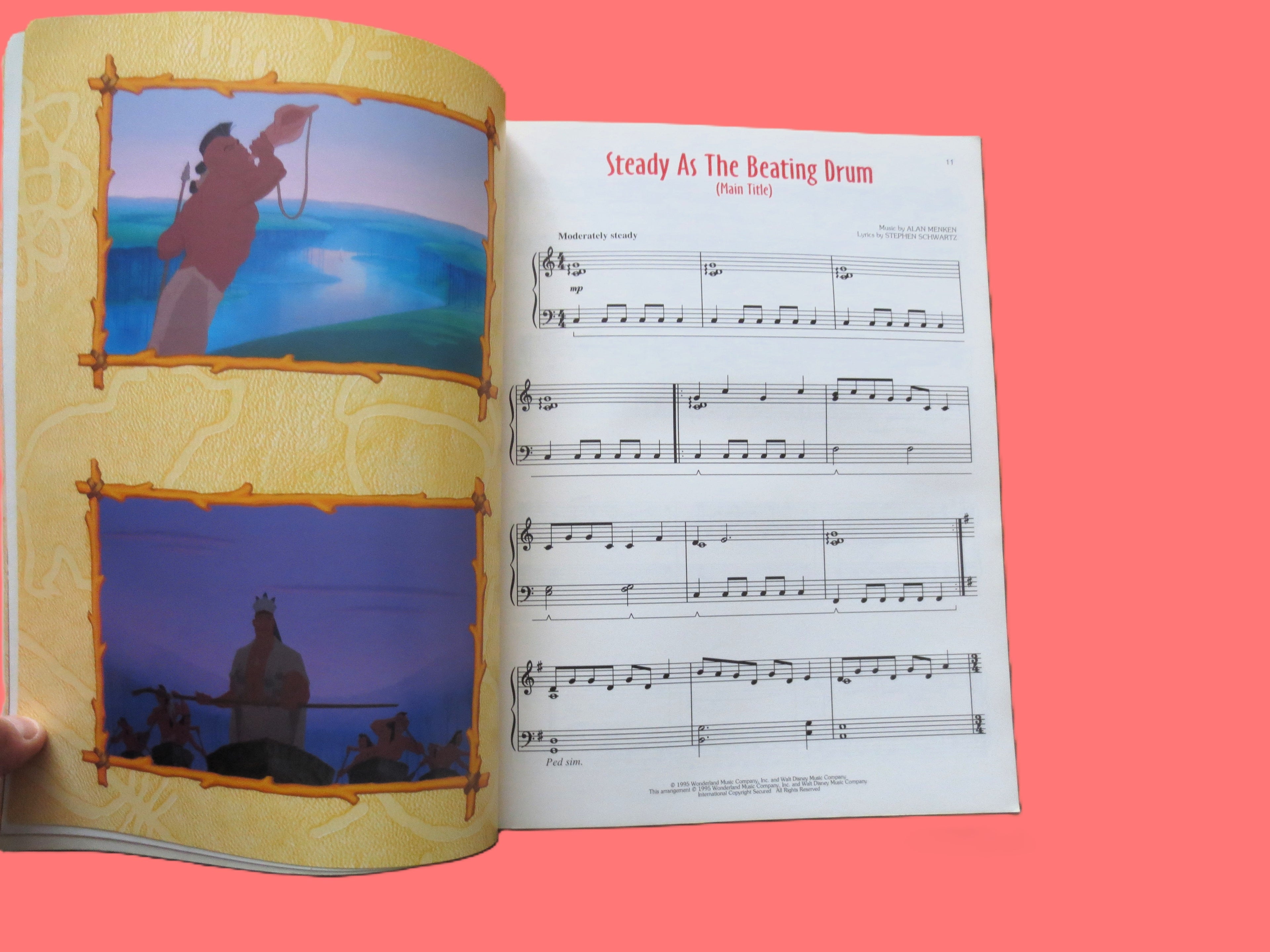 Pocahontas – Disney Sheet Music Songbook (1995)