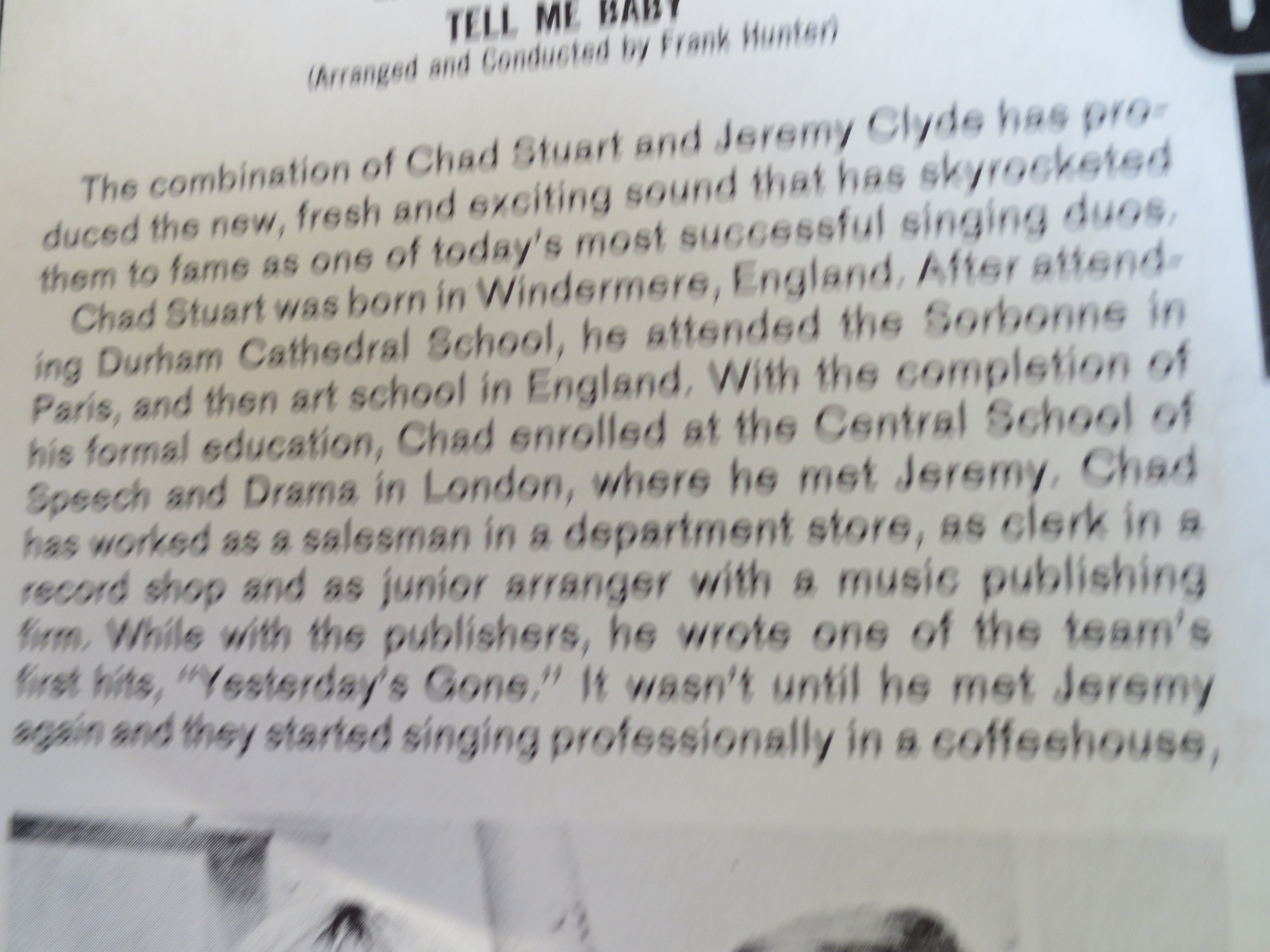 Chad & Jeremy – Before and After (1965) Vinyl LP
