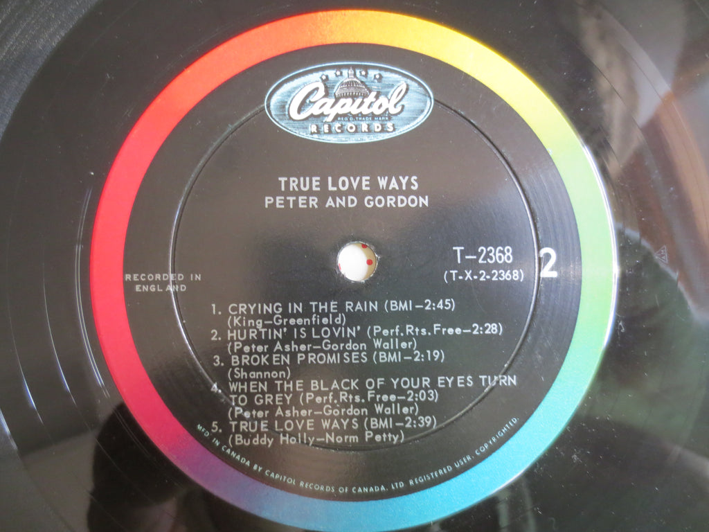 Peter & Gordon – True Love Ways (1965) Vinyl LP