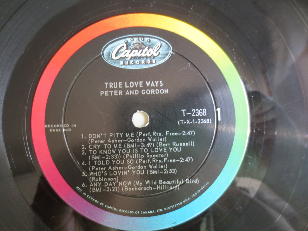 Peter & Gordon – True Love Ways (1965) Vinyl LP