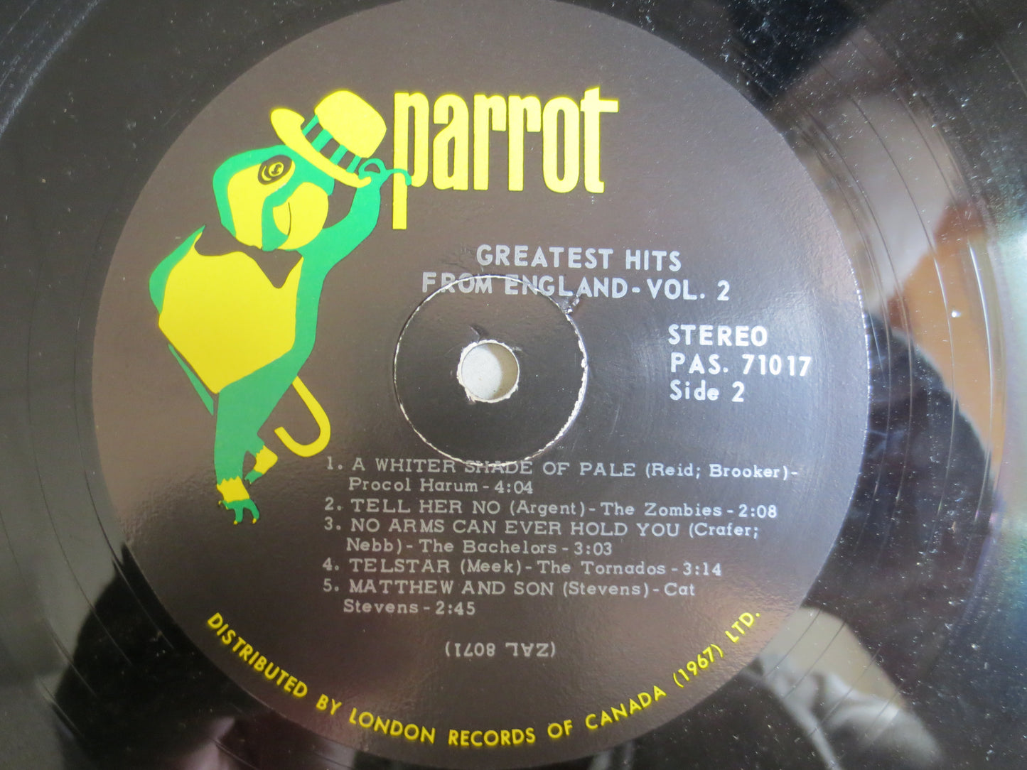 GREATEST HITS from ENGLAND, The Zombies Records, Procol Harum Album, Lulu Records, Marianne Faithful Lp, Cat Stevens Album, Lp, 1967 Records