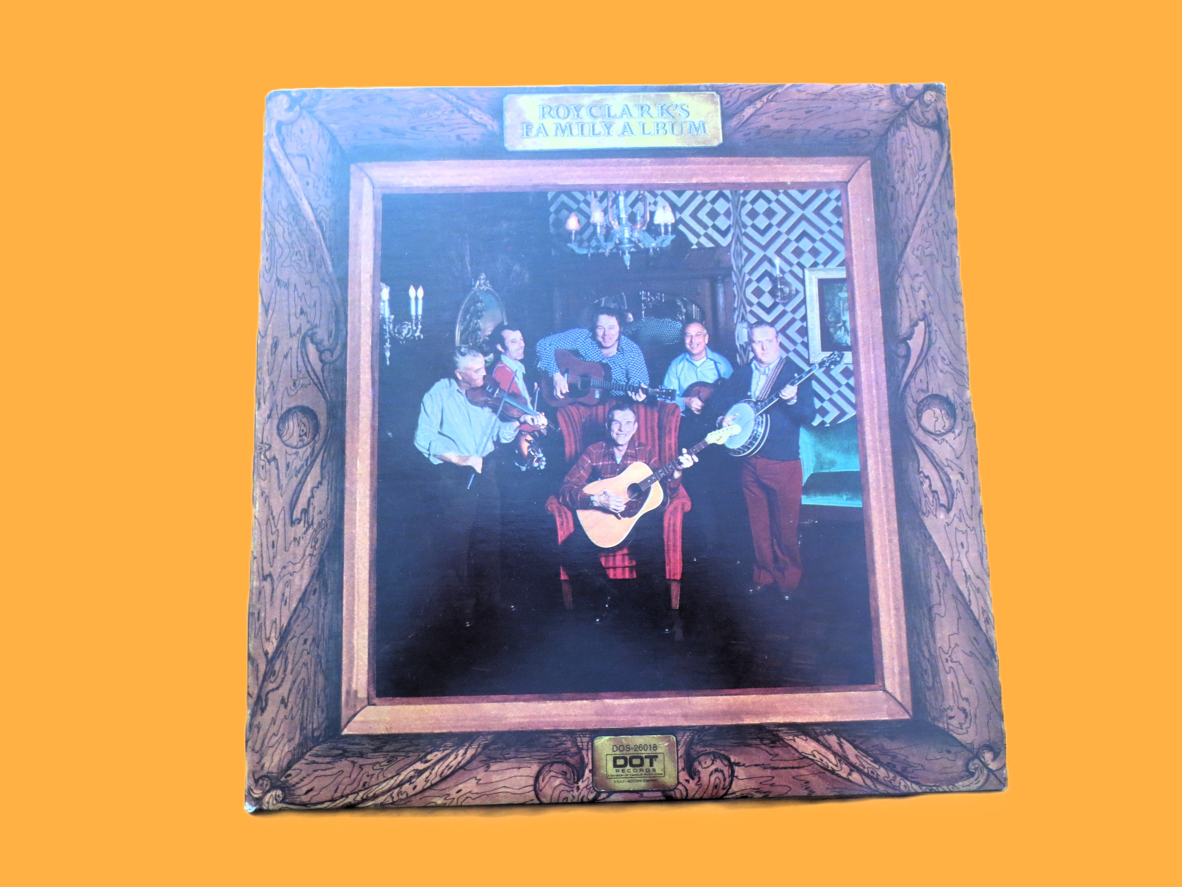ROY CLARK, FAMILY Album, Vintage Country Music, 1973 Record, Vinyl Lp