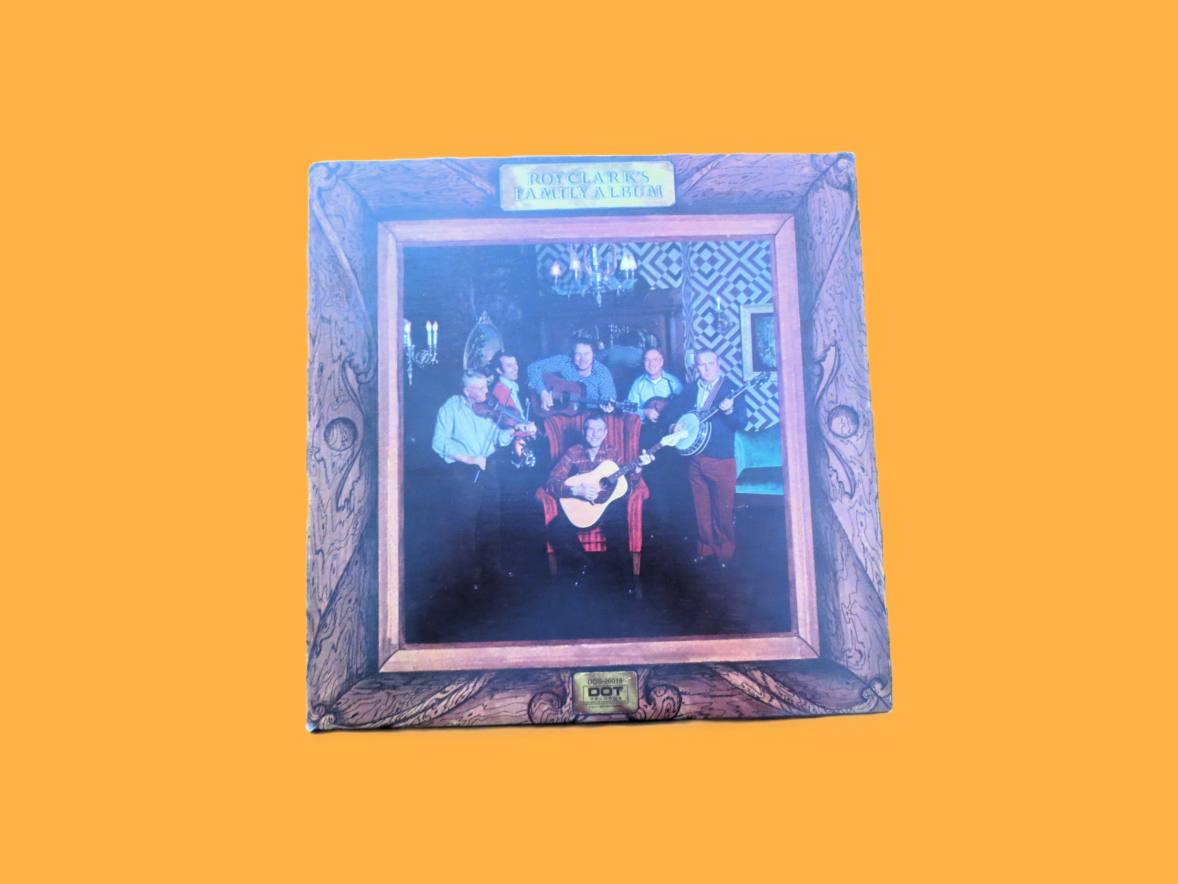 ROY CLARK, FAMILY Album, Vintage Country Music, 1973 Record, Vinyl Lp