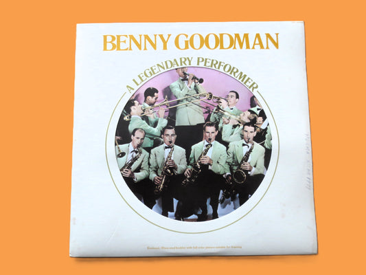 BENNY GOODMAN, Big BAND Music, Vintage Album, 1977 Record, Vinyl Lp