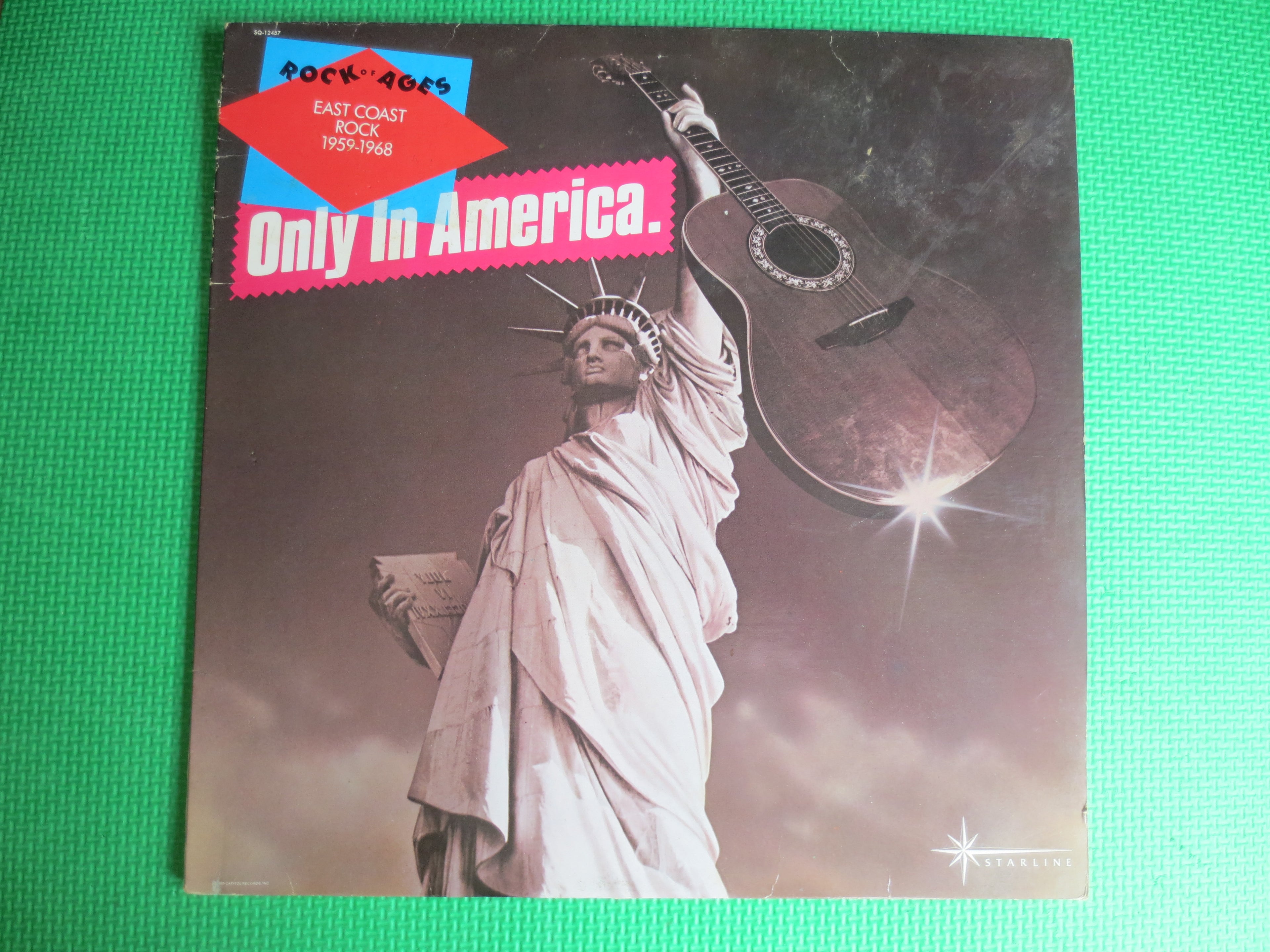 ONLY in AMERICA, Vintage East Coast Rock Compilation, Vintage Album, 1981 Record, Vinyl Lp