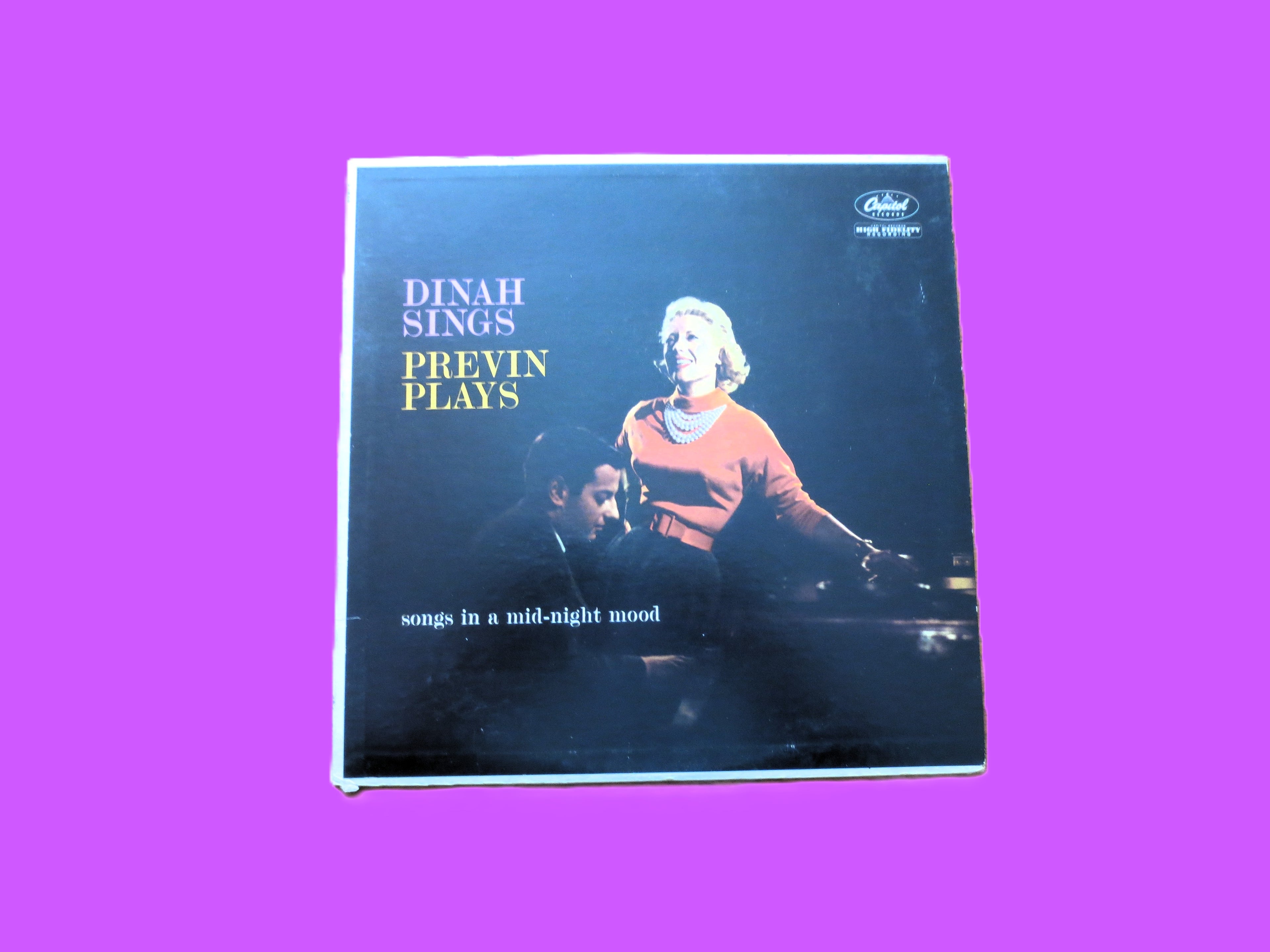 Dinah Shore – Dinah Sings, Previn Plays (1960) Vinyl LP