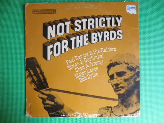 Not STRICTLY for the BYRDS, Bob Dylan Album, Paul Revere Album, Major Lance, Simon and Garfunkel, The Byrds Record, Rock Album, 1965 Records