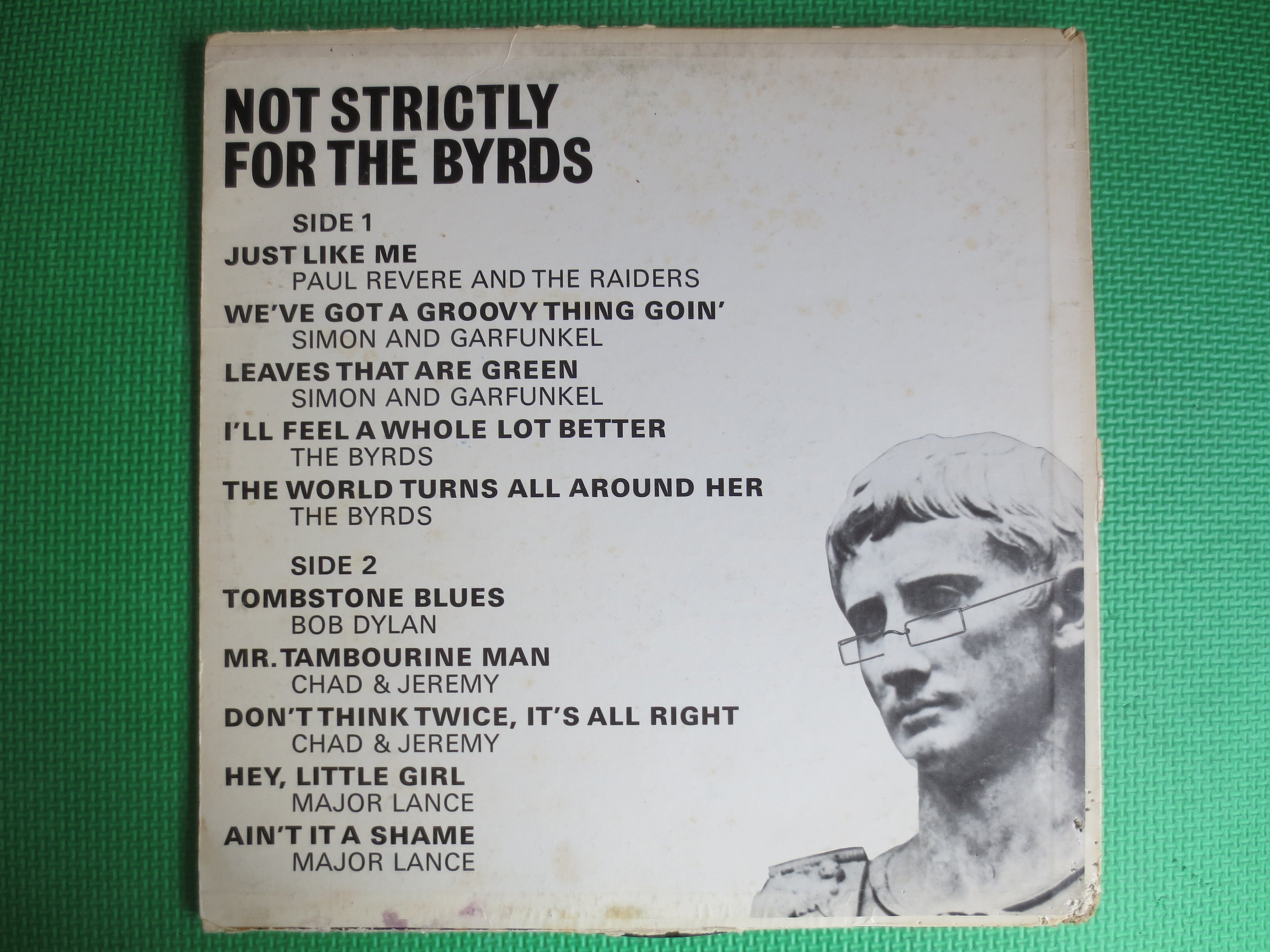Not Strictly For The Byrds, Compilation Album, 1965 Record Vinyl Lp