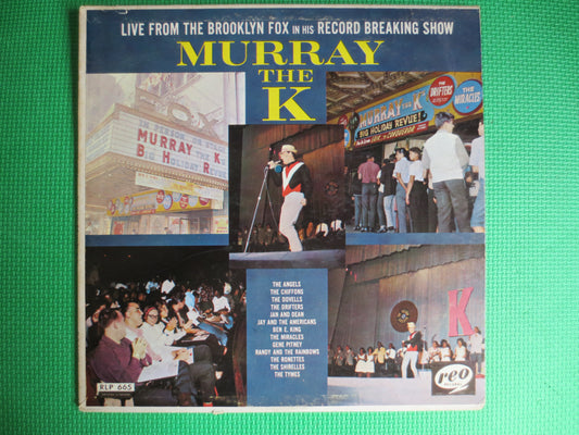 MURRAY the K, LIVE from the BROOKLYN Fox, Murray the K Record, Murray the K Album, Murray the K Lp, The Angels Record, Rock Lp, 1963 Records