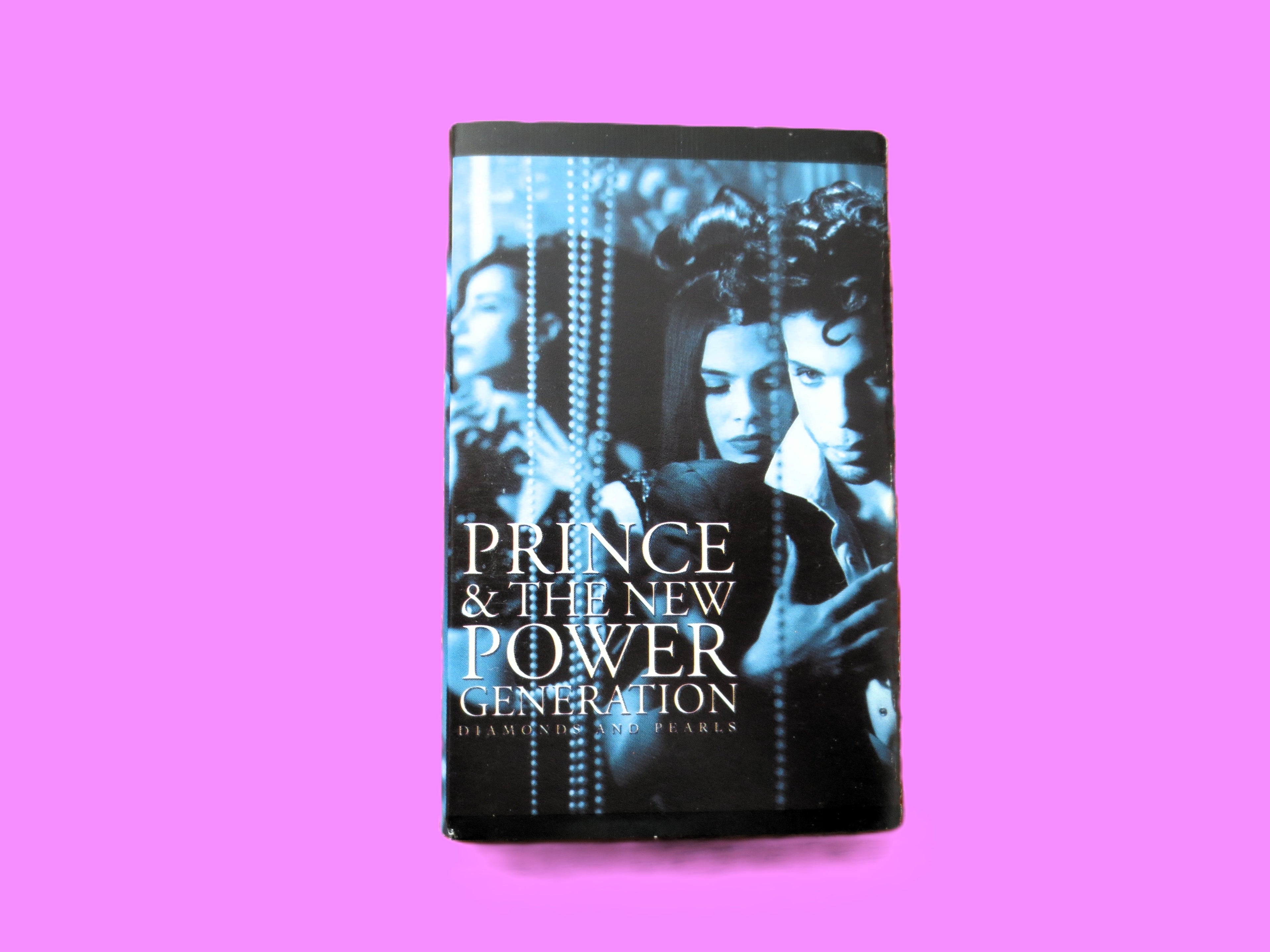 PRINCE, DIAMONDS and PEARLS, 1991 Cassette Tape, Vintage Cassette