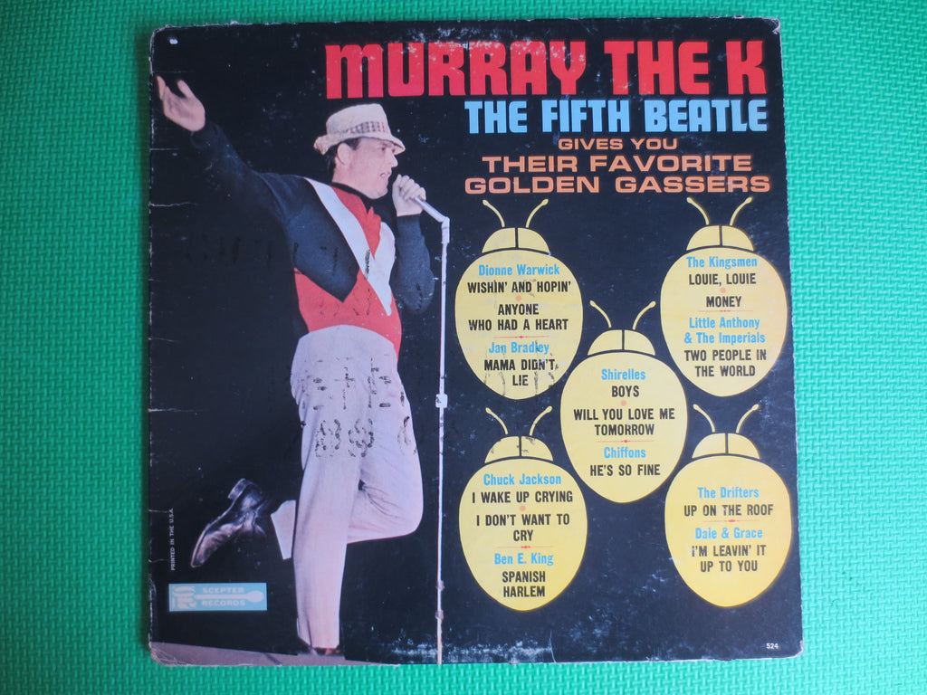 Murray the K, The Fifth Beatle, Novelty Record, Vintage Album, 1964 Record, Vinyl Lp