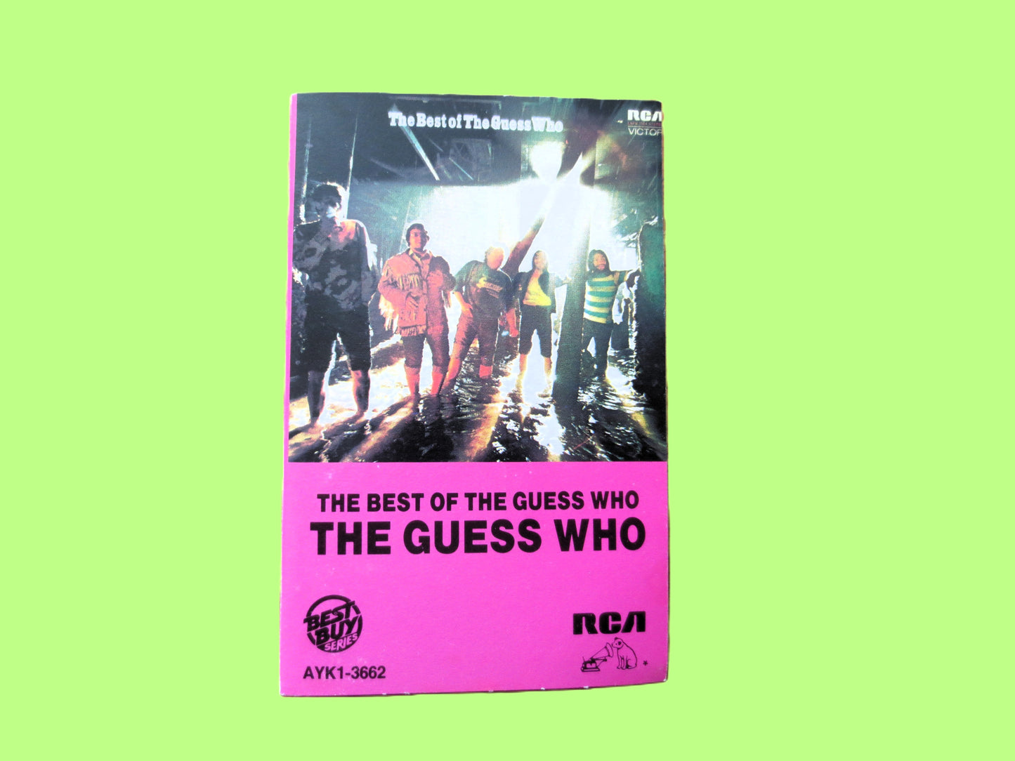 The GUESS WHO, GREATEST Hits, Rock Music, 1979 Cassette Tape, Vintage Cassette