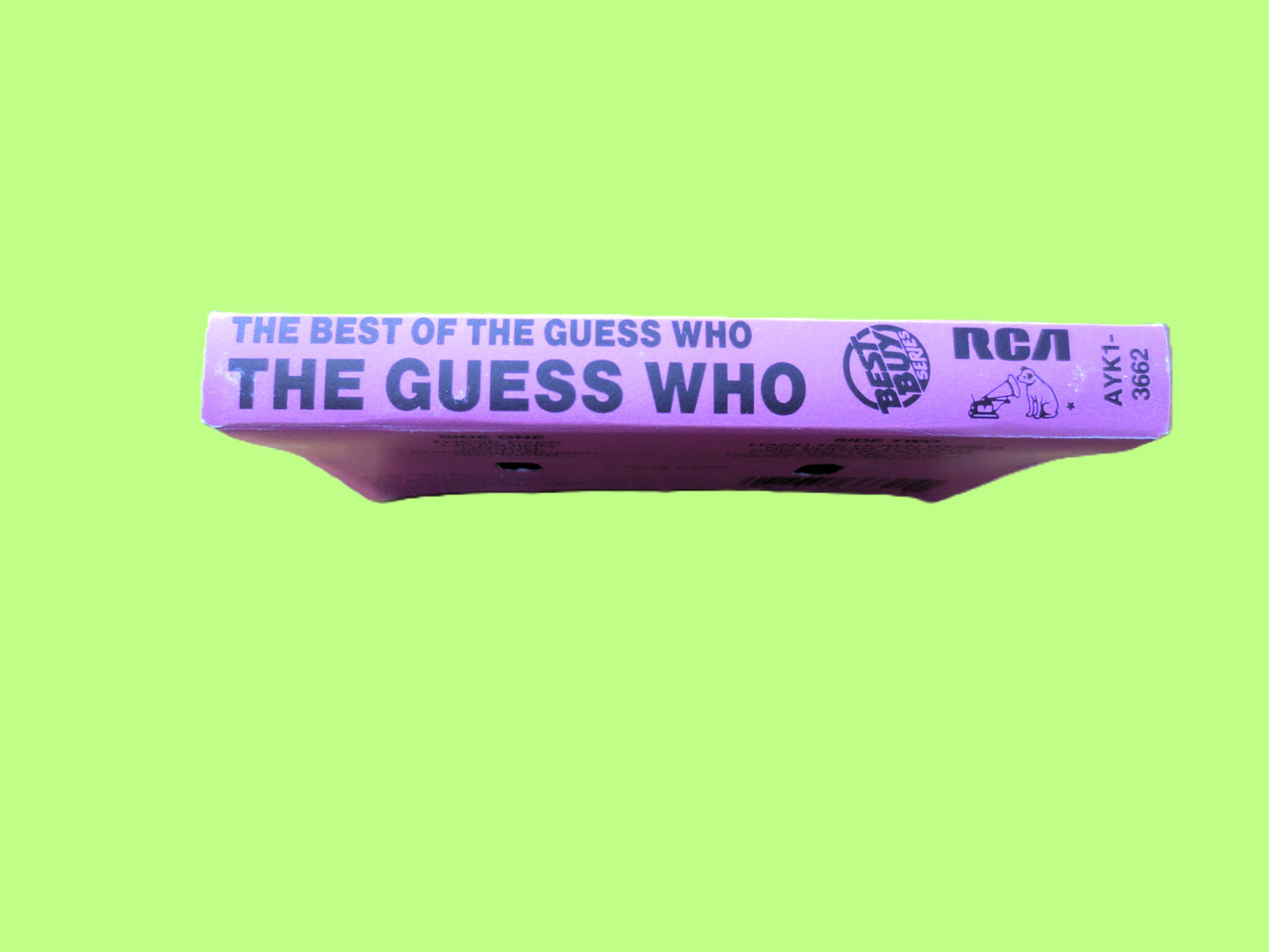 The GUESS WHO, GREATEST Hits, Rock Music, 1979 Cassette Tape, Vintage Cassette