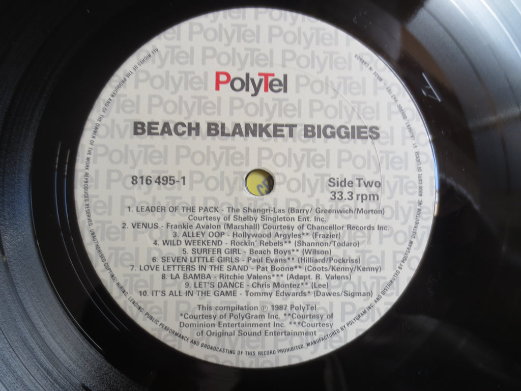 Beach Blanket Biggies (1980) Vinyl LP