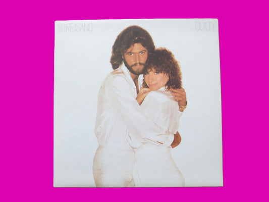 BARBRA STREISAND, GUILTY, Vintage Album, 1980 Record, Vinyl Lp