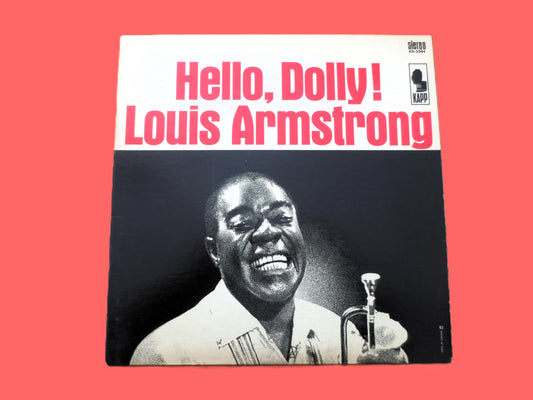 LOUIS ARMSTRONG, HELLO Dolly, Vintage Jazz Album, 1964 Records, Vinyl Lp