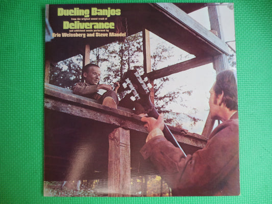 DELIVERANCE, DUELING BANJOS, Deliverance Music, Movie Soundtrack, Banjo Record, Banjo Album, Banjo Music Album, Folk Records, 1973 Records