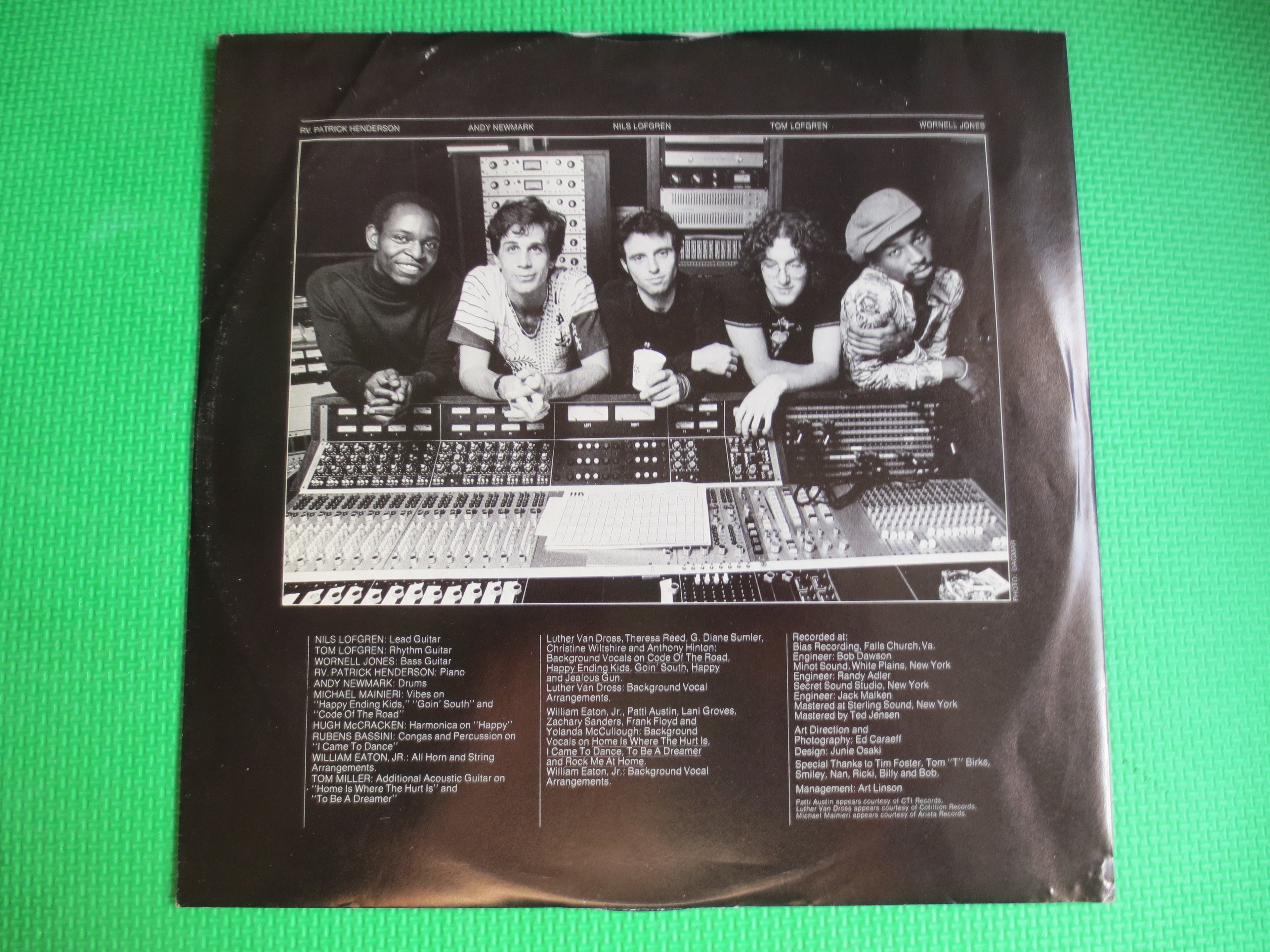 NILS LOFGREN, I Came to DANCE, Vintage Rock Album, 1977 Record, Vinyl Lp