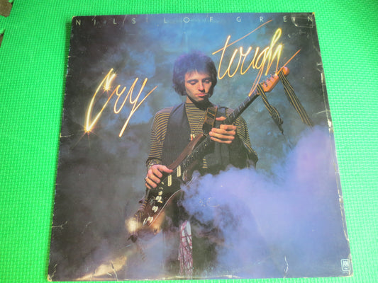 NILS LOFGREN, CRY Tough, Nils Lofgren Record, Nils Lofgren Album, Nils Lofgren Lp, Vinyl Records, Classic Rock, Vintage Record, 1979 Records
