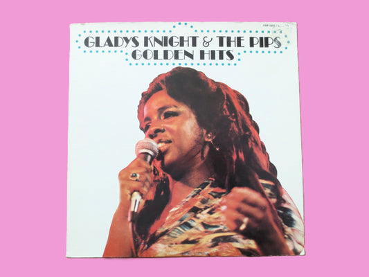 GLADYS KNIGHT and The PIPS, Golden Hits, Vintage Album, 1976 Record, Vinyl Lp
