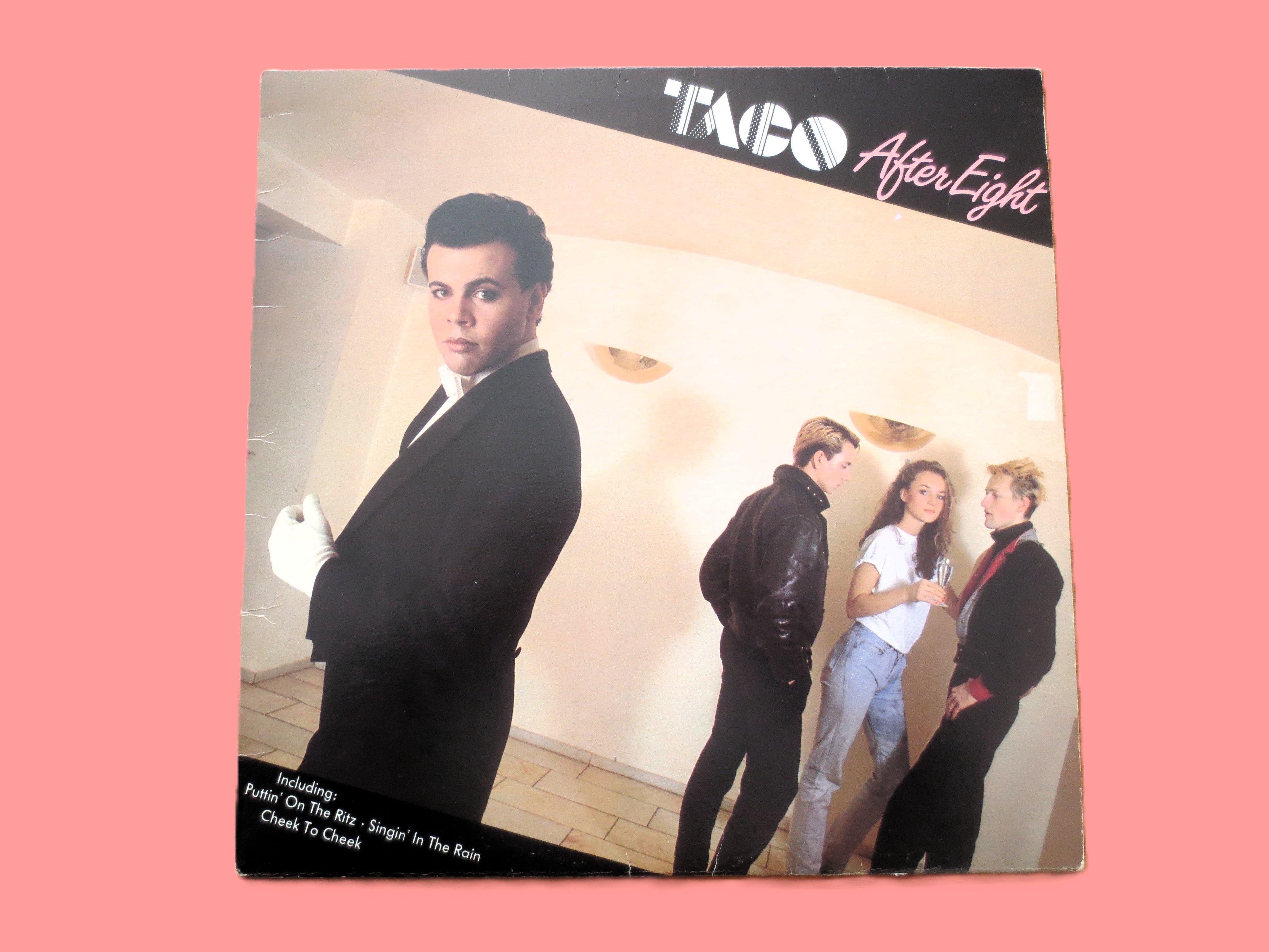 TACO, AFTER EIGHT, Vintage Album, 1982 Record, Vinyl Lp