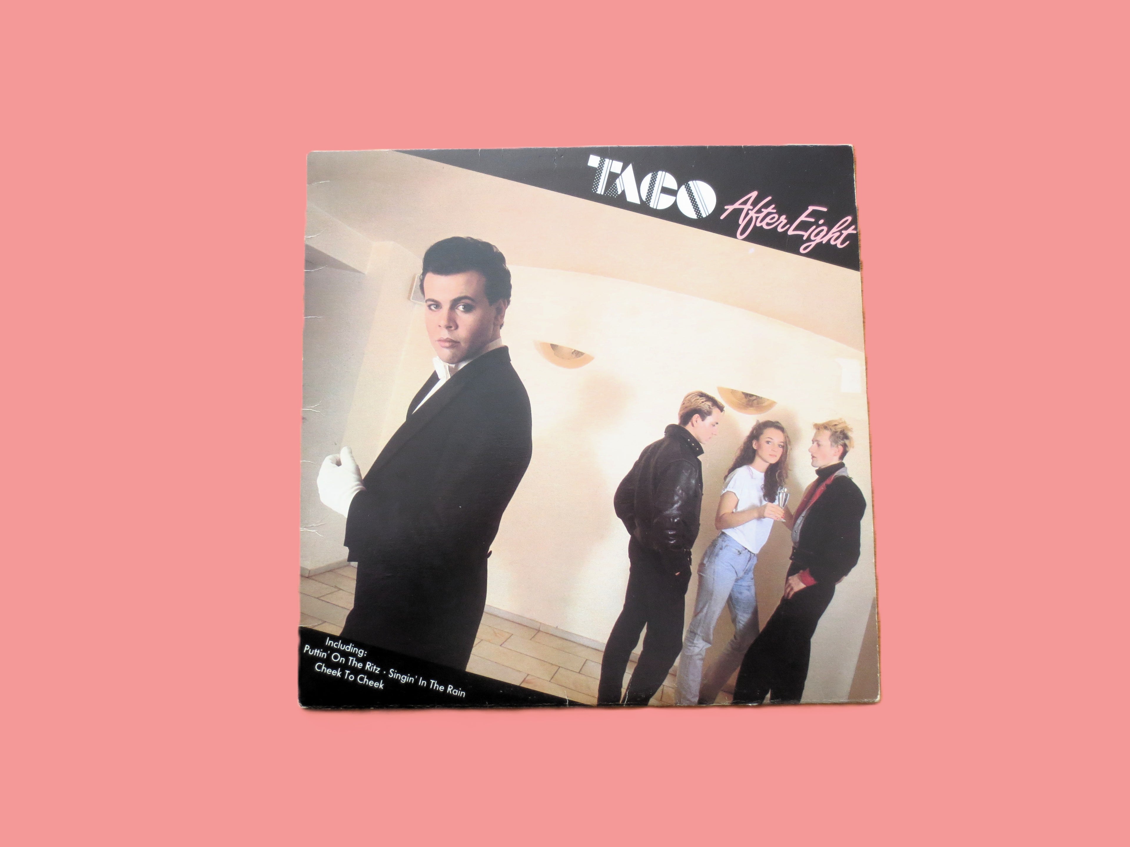 TACO, AFTER EIGHT, Vintage Album, 1982 Record, Vinyl Lp