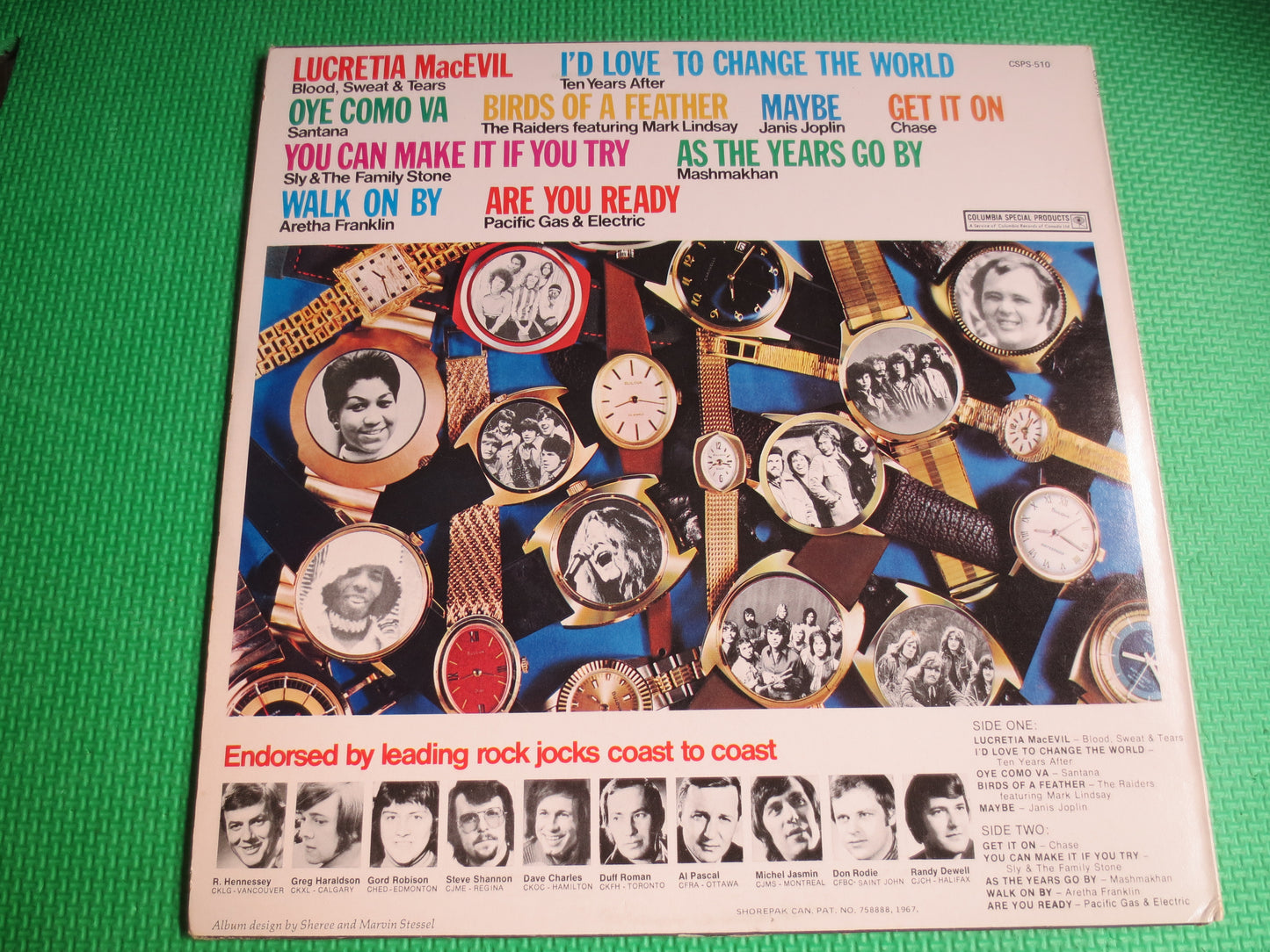 The BULOVA Un-Ripoff, BULOVA Record, NOVELTY Record, Bulova Album, Novelty Album, Novelty Lp, Rock Record, Vintage Records, 1972 Records